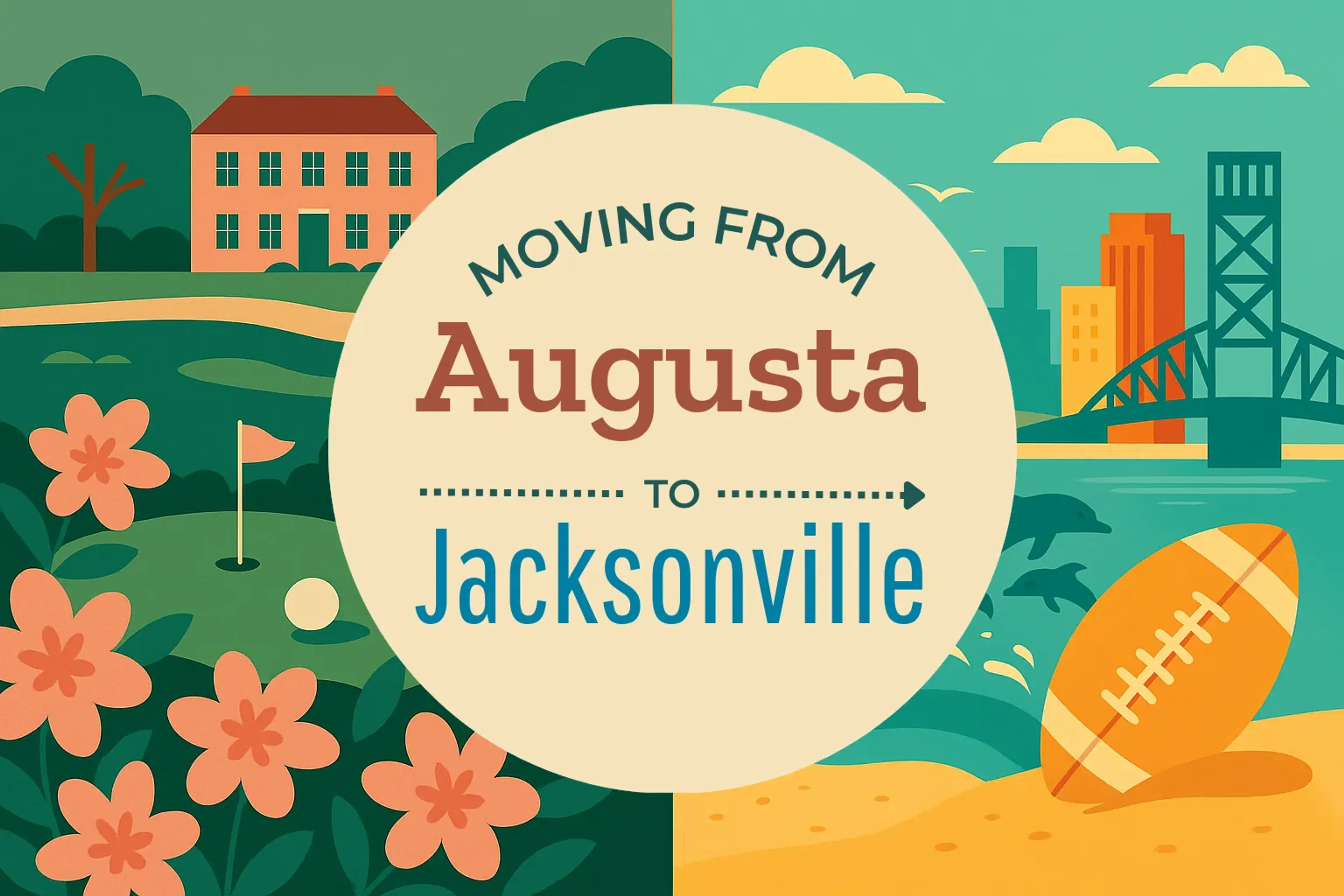 Side-by-side comparison of Augusta to Jacksonville moving companies