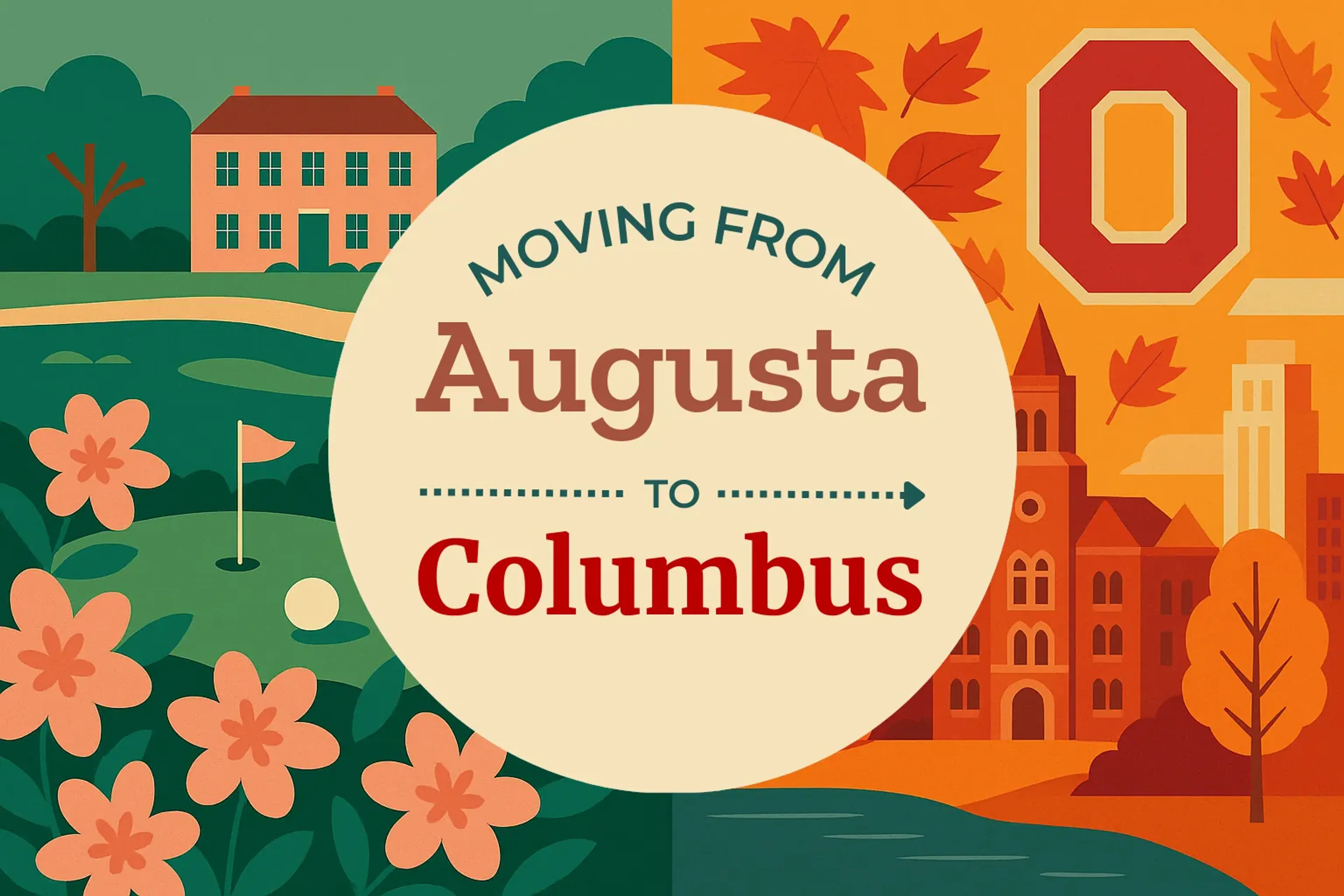 Side-by-side comparison of Augusta to Columbus moving companies