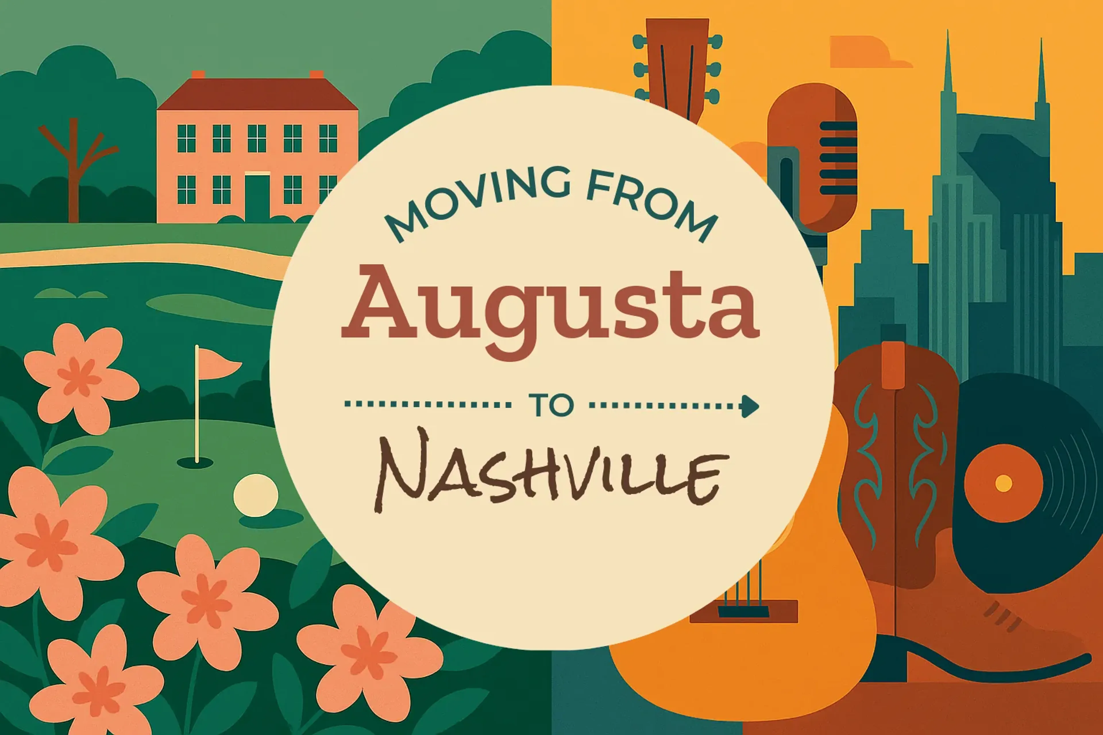 Side-by-side comparison of Augusta to Nashville moving companies