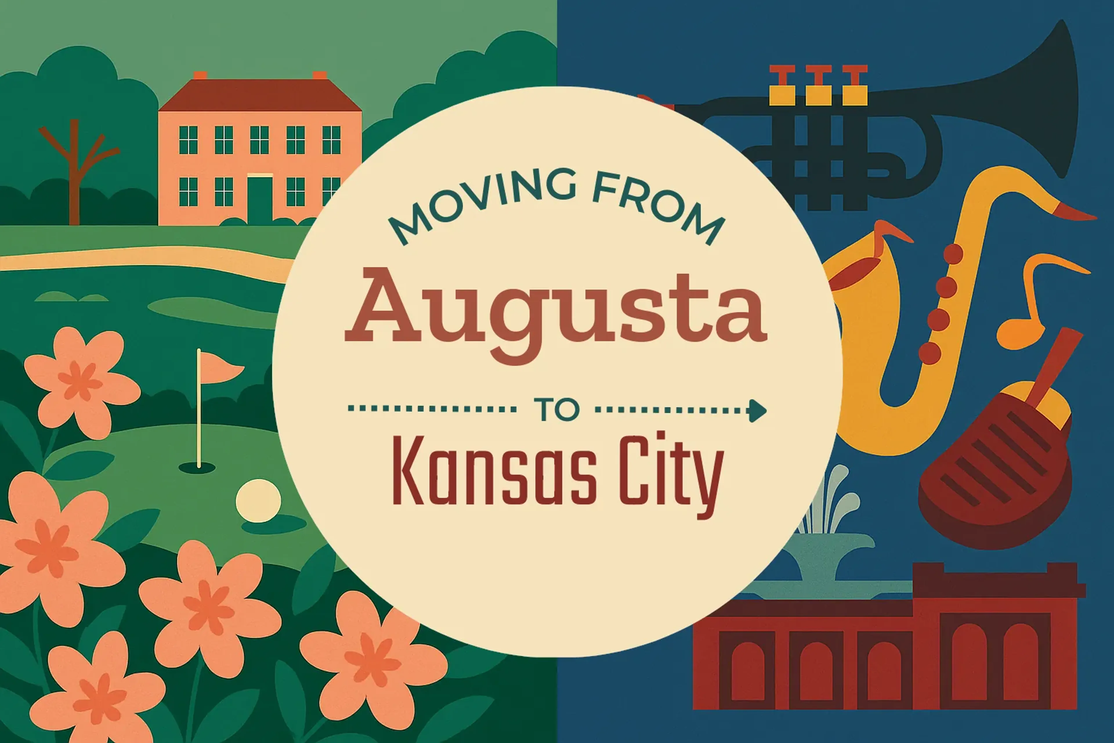 Side-by-side comparison of Augusta to Kansas City moving companies