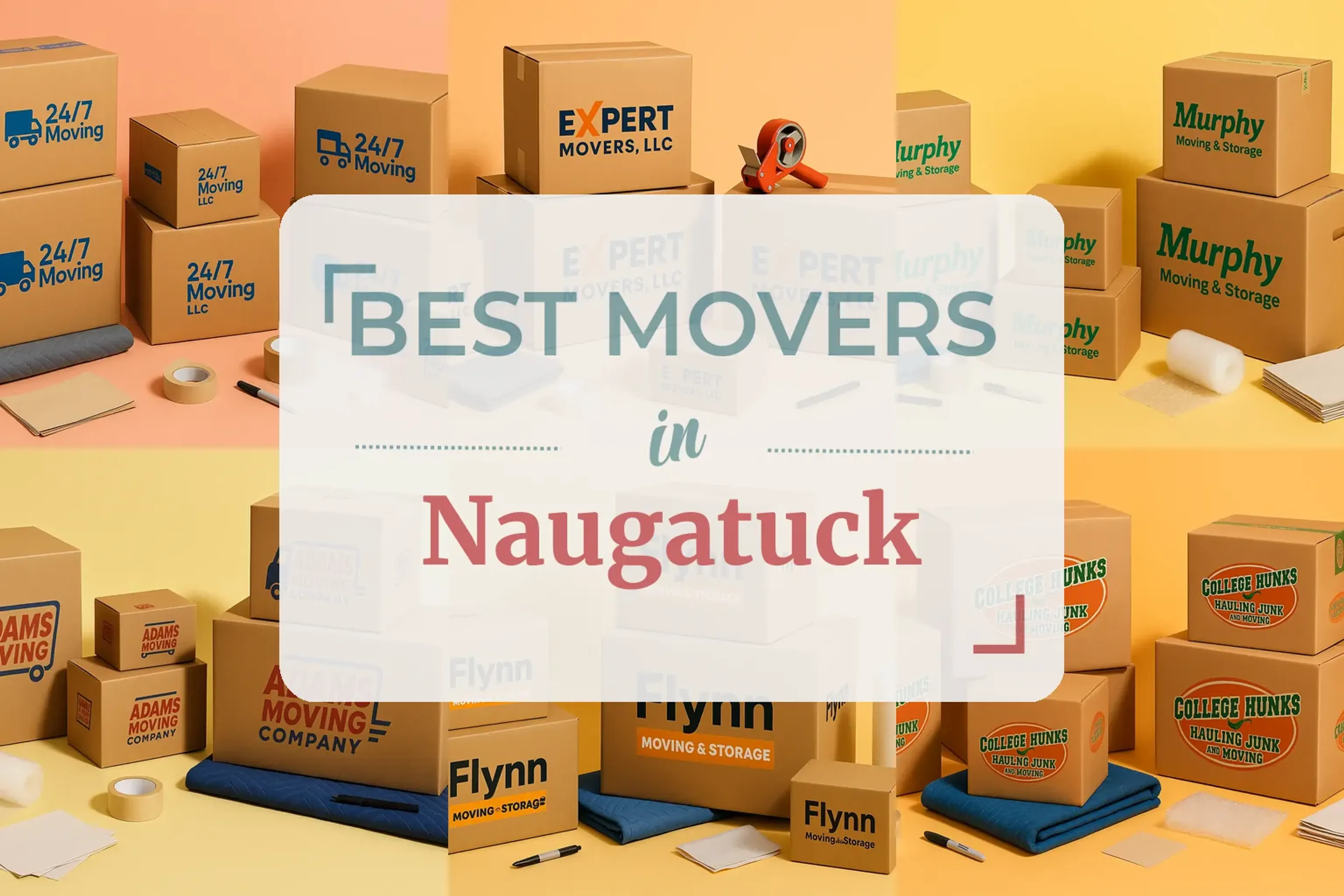 Side-by-side comparison of Naugatuck moving companies