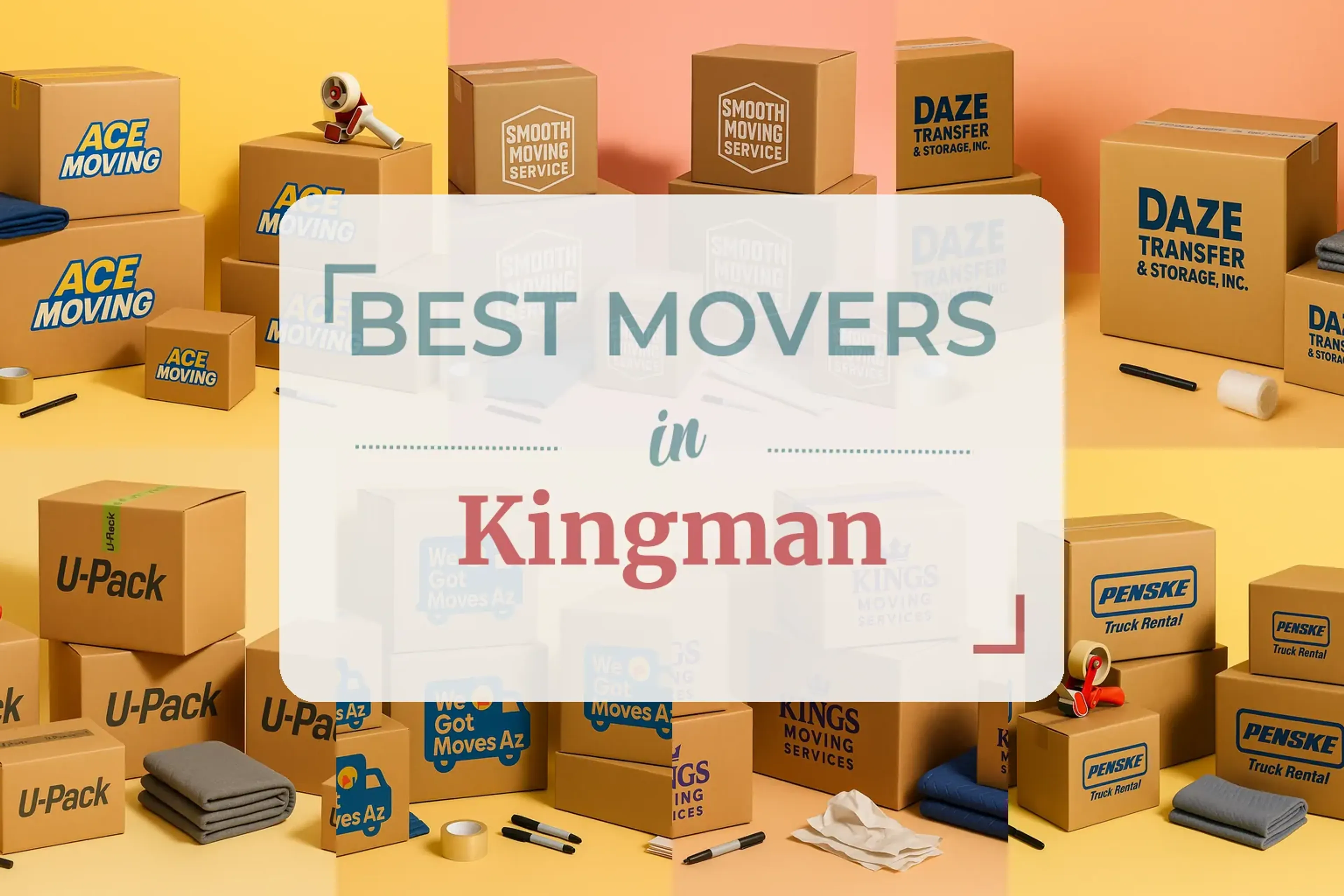 Side-by-side comparison of Kingman moving companies