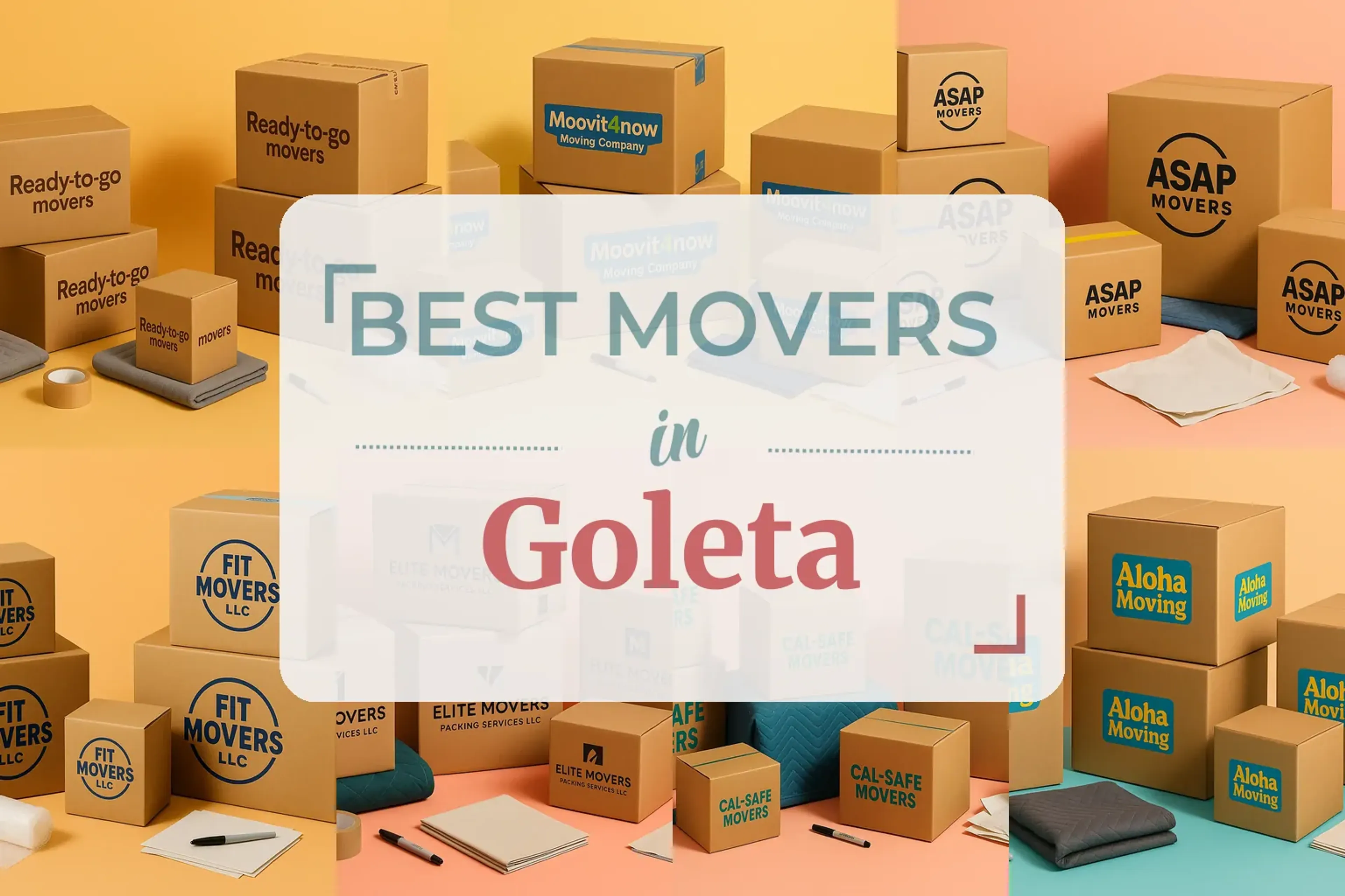 Side-by-side comparison of Goleta moving companies