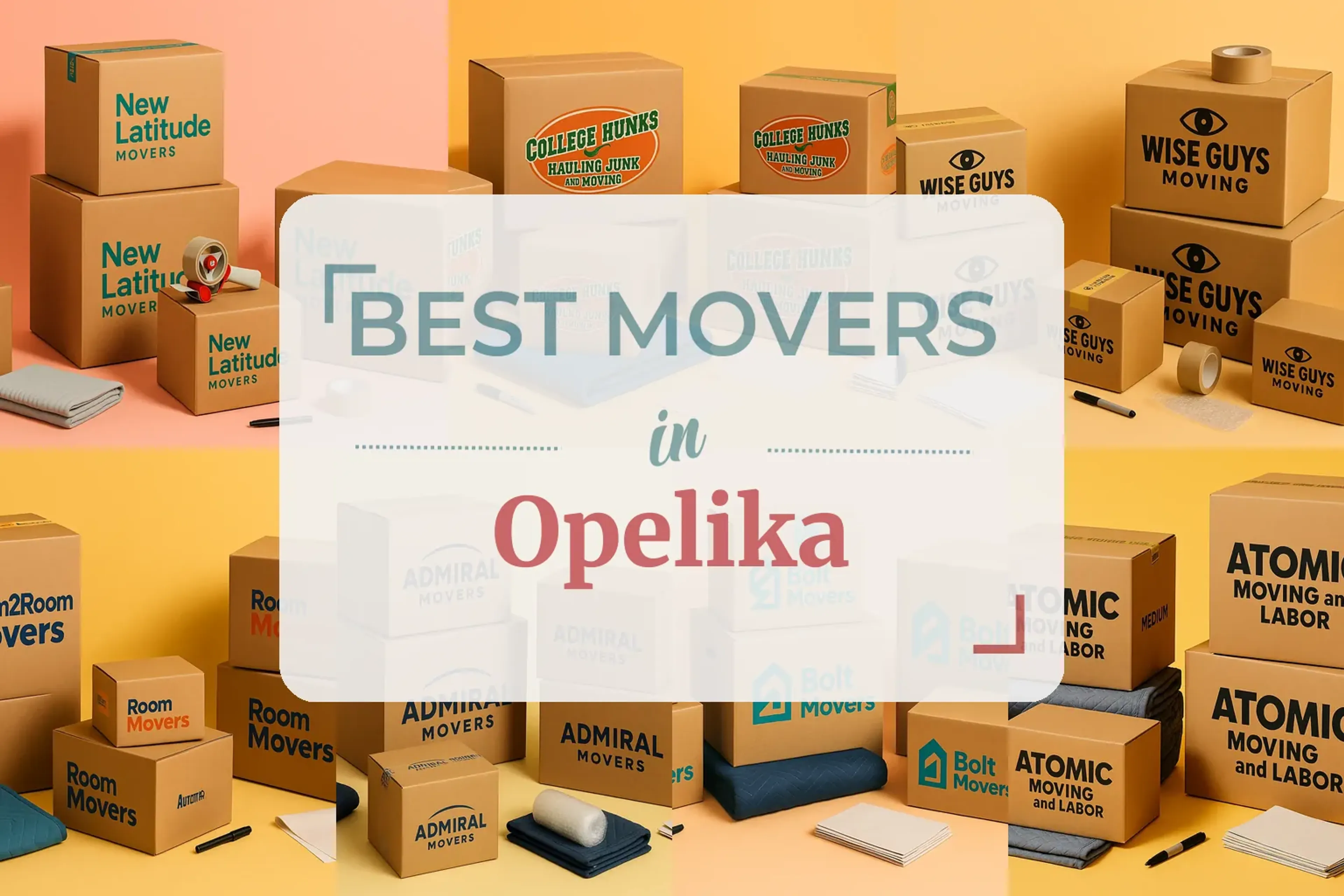 Side-by-side comparison of Opelika moving companies