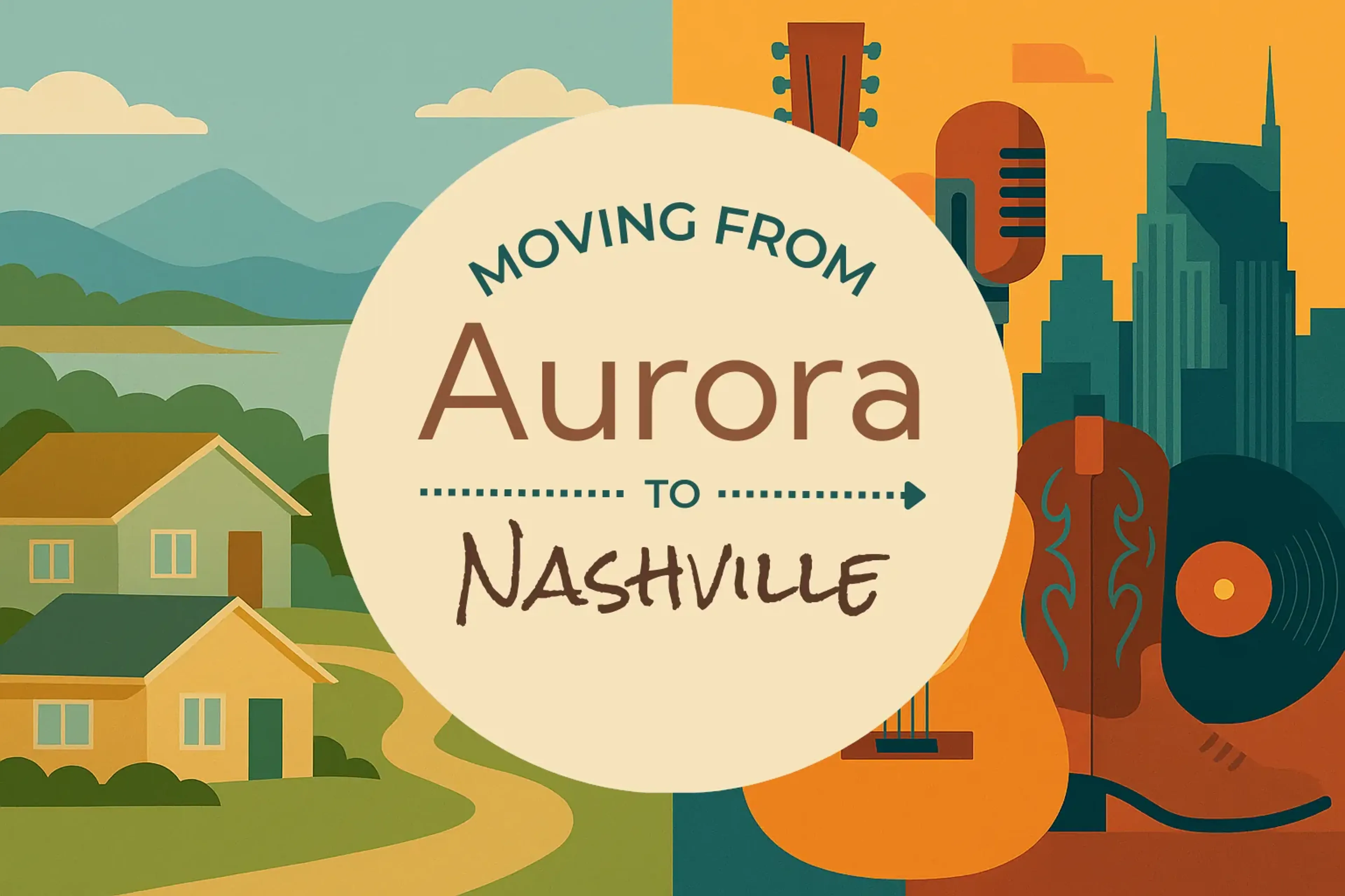Side-by-side comparison of Aurora to Nashville moving companies