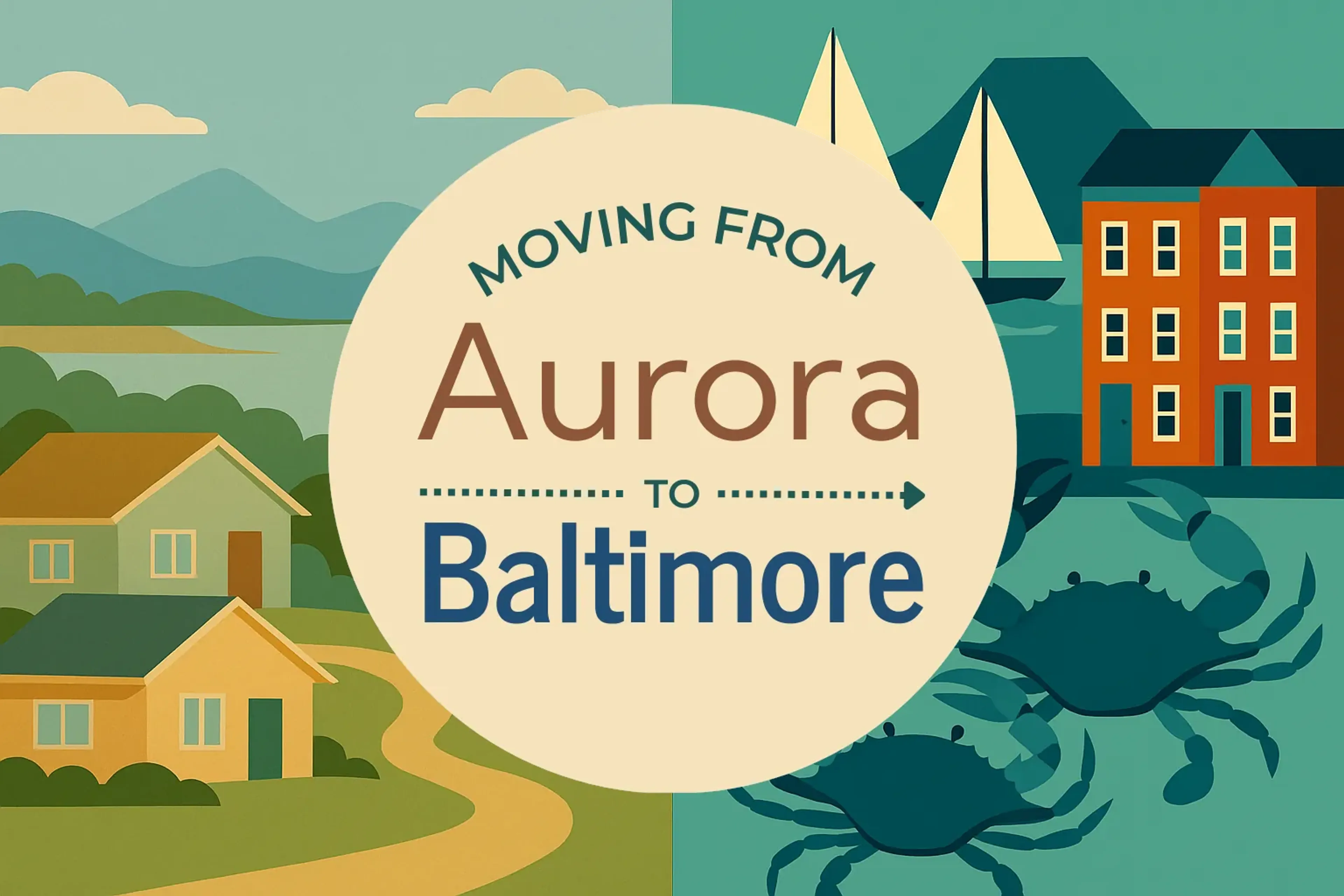 Side-by-side comparison of Aurora to Baltimore moving companies