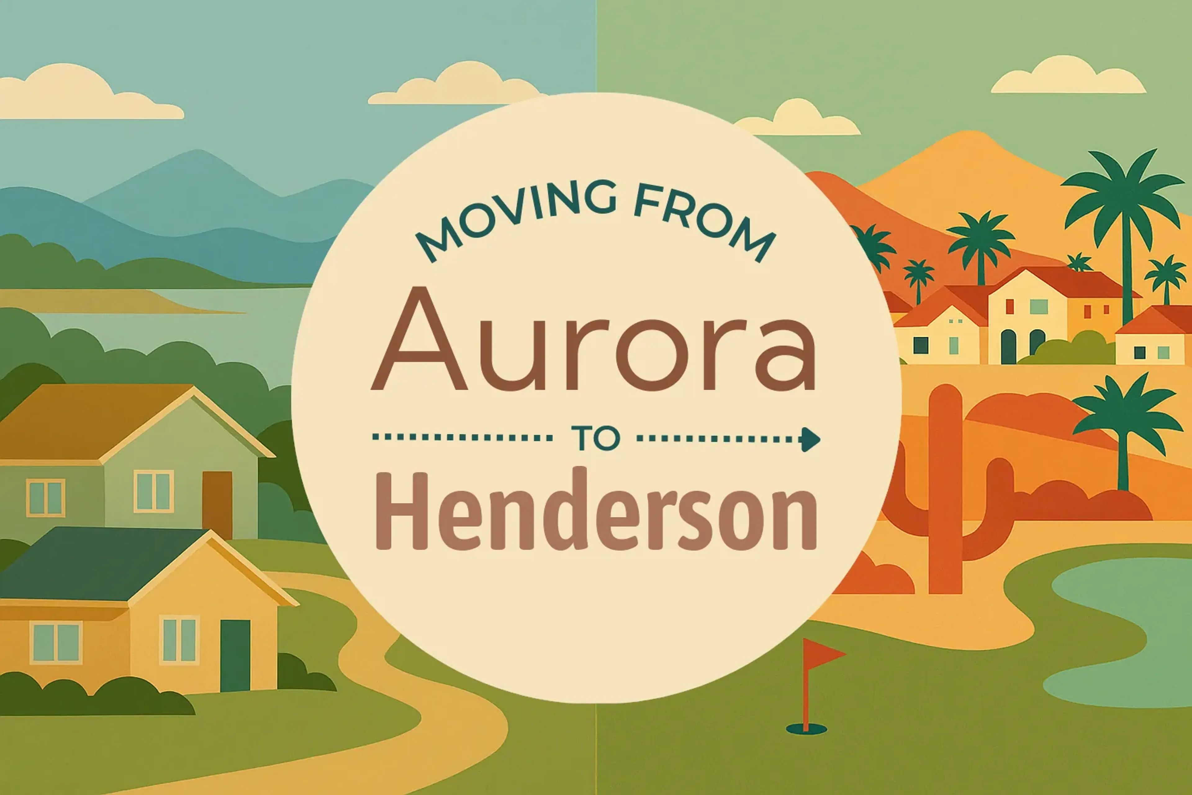 Side-by-side comparison of Aurora to Henderson moving companies