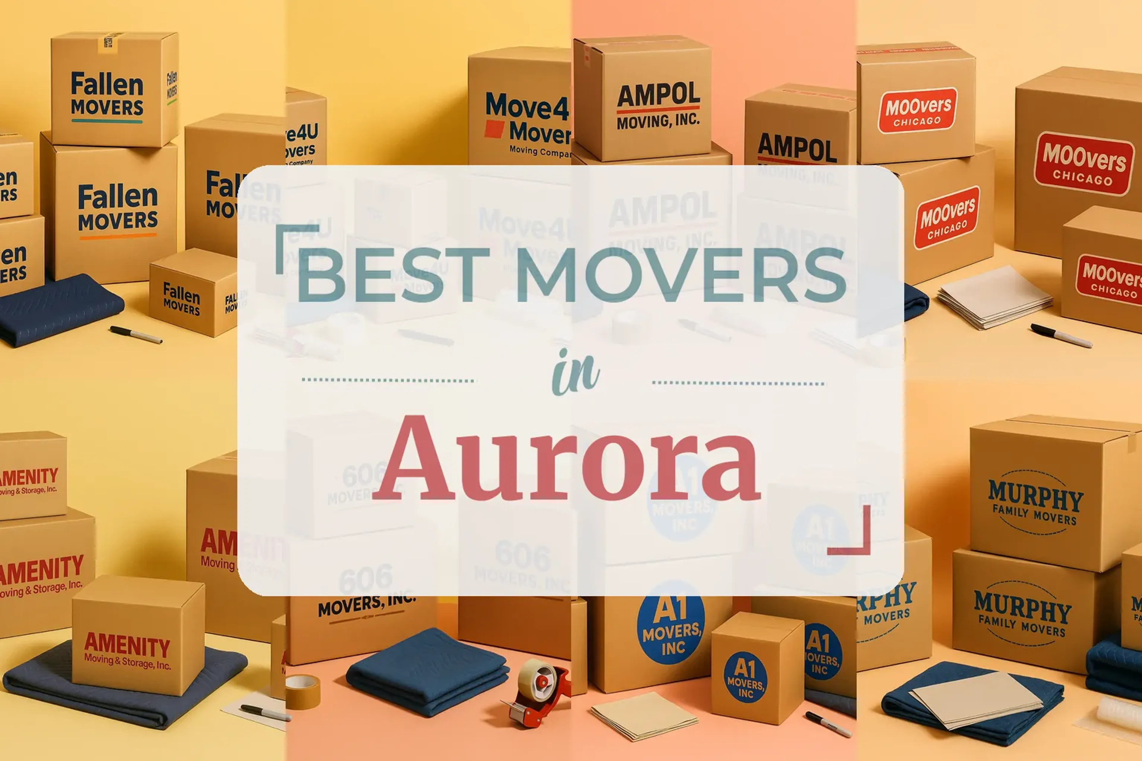 Side-by-side comparison of Aurora moving companies