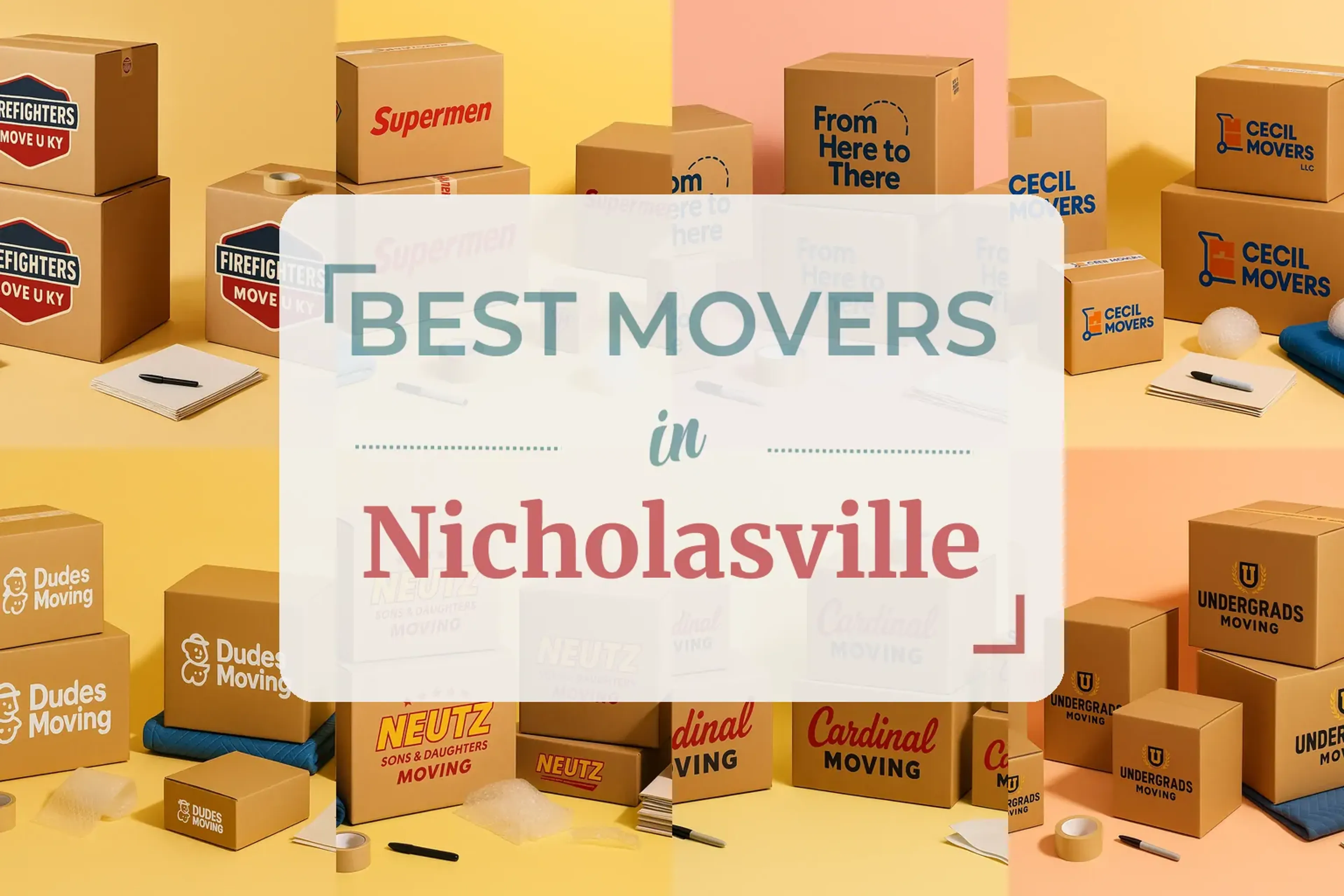 Side-by-side comparison of Nicholasville moving companies