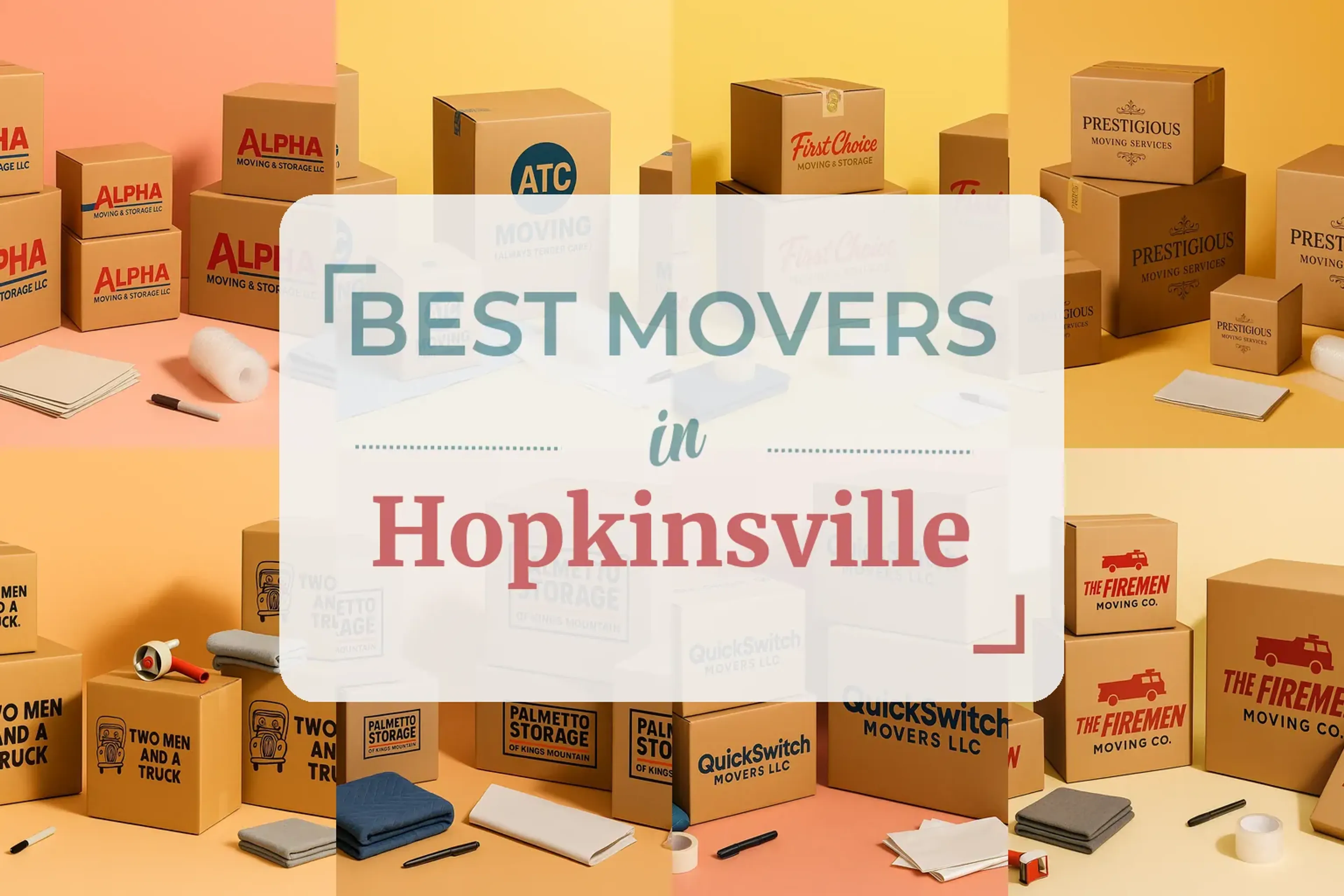 Side-by-side comparison of Hopkinsville moving companies