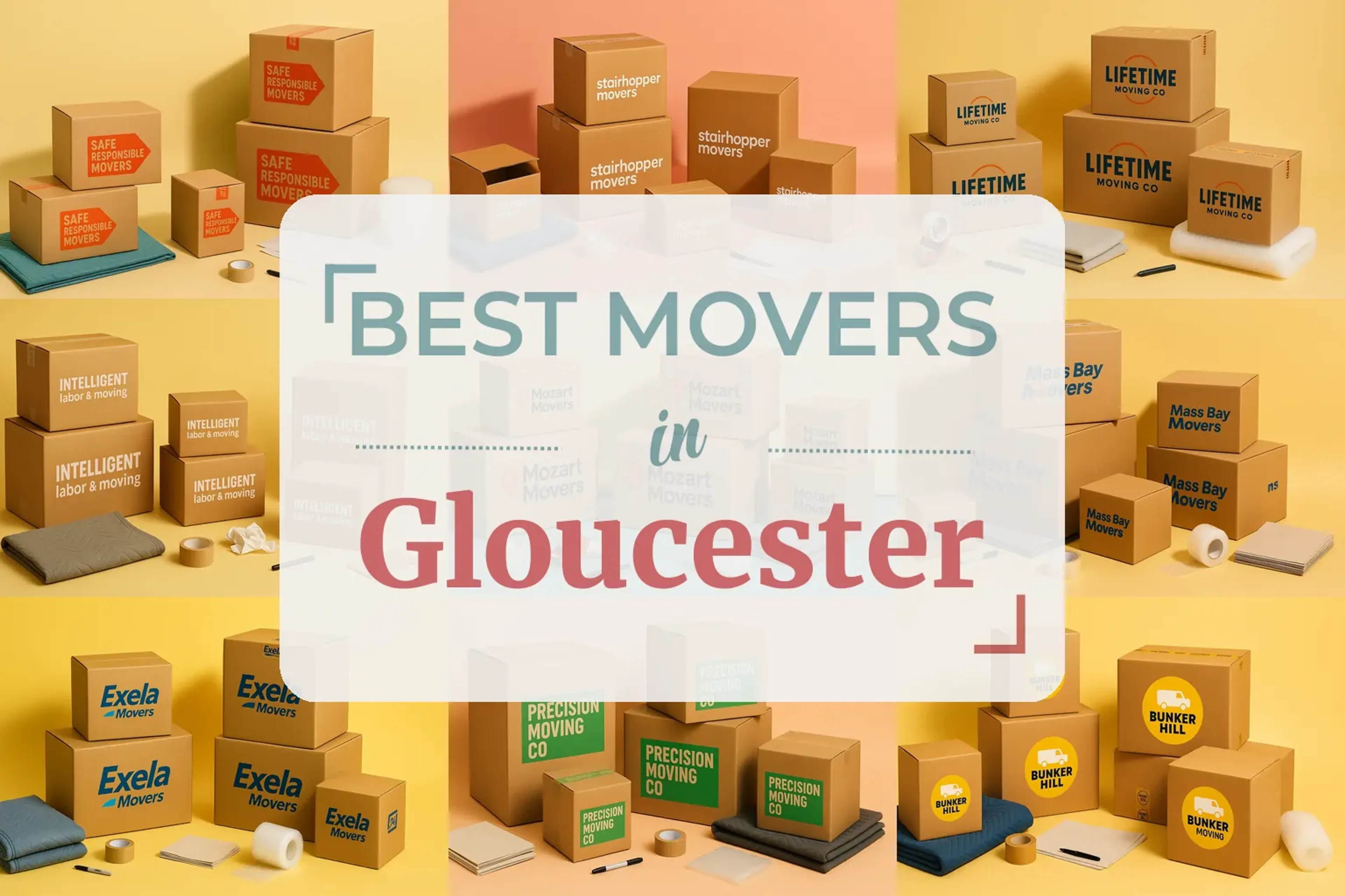 Side-by-side comparison of Gloucester moving companies