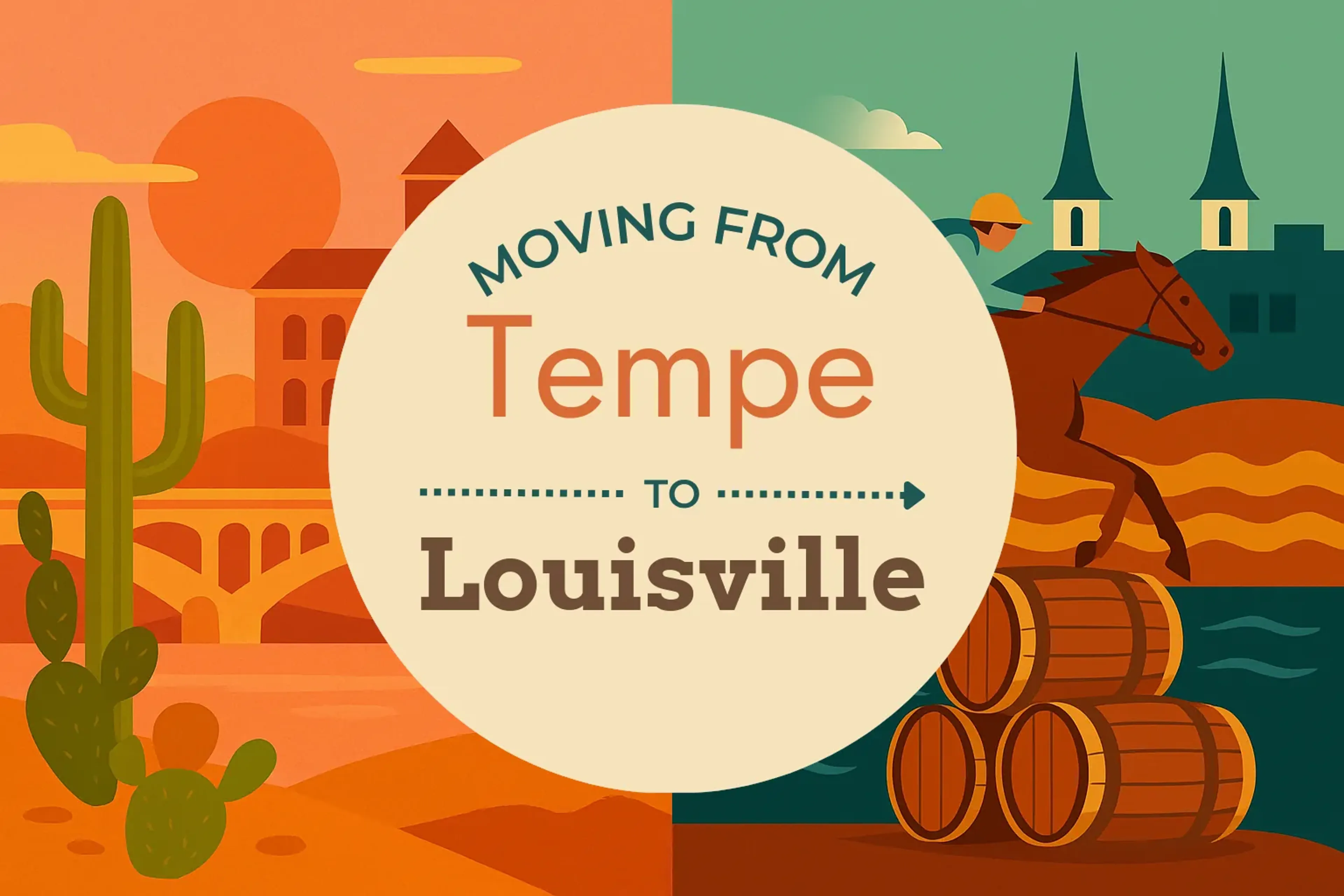 Side-by-side comparison of Tempe to Louisville moving companies