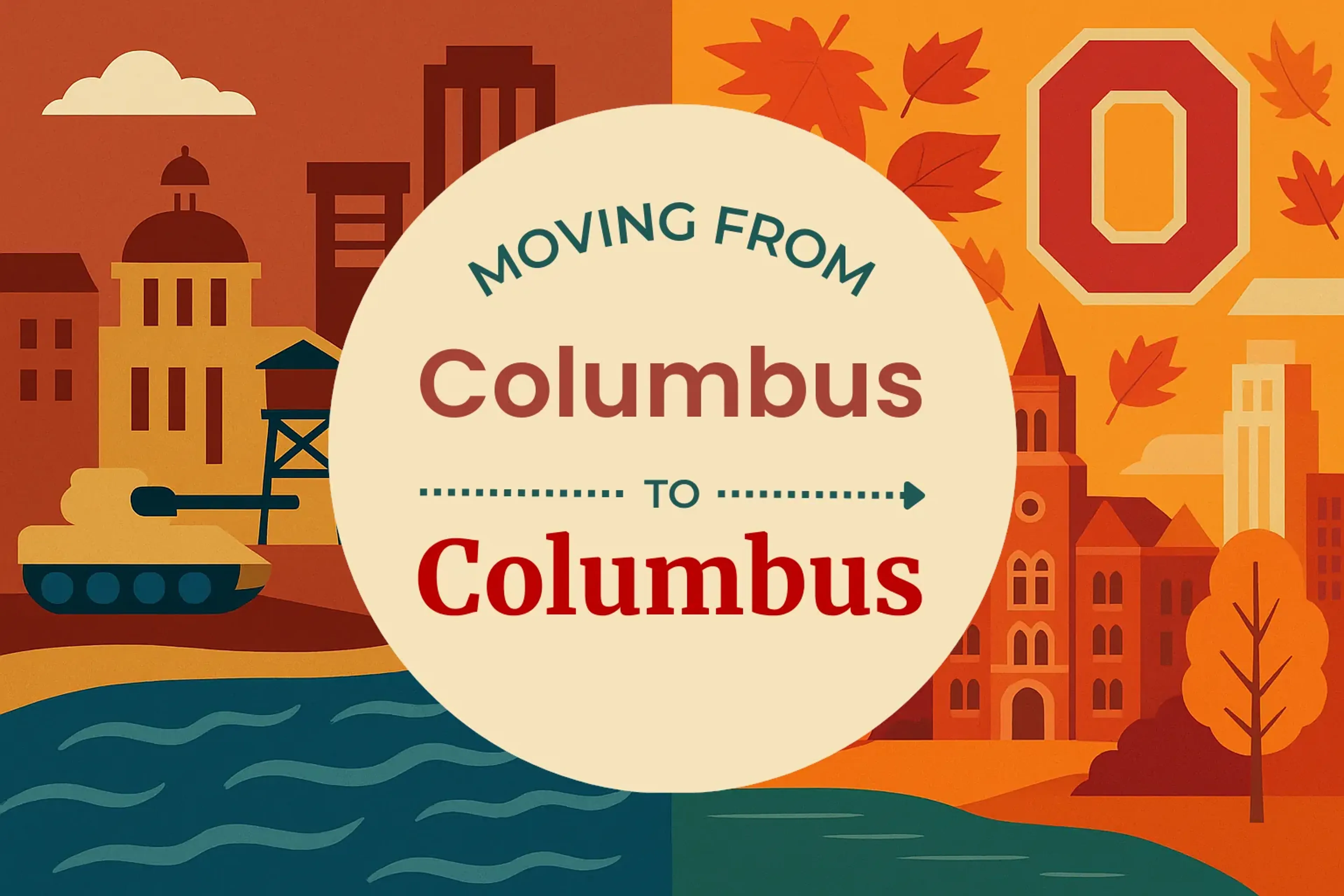 Side-by-side comparison of Columbus to Columbus moving companies