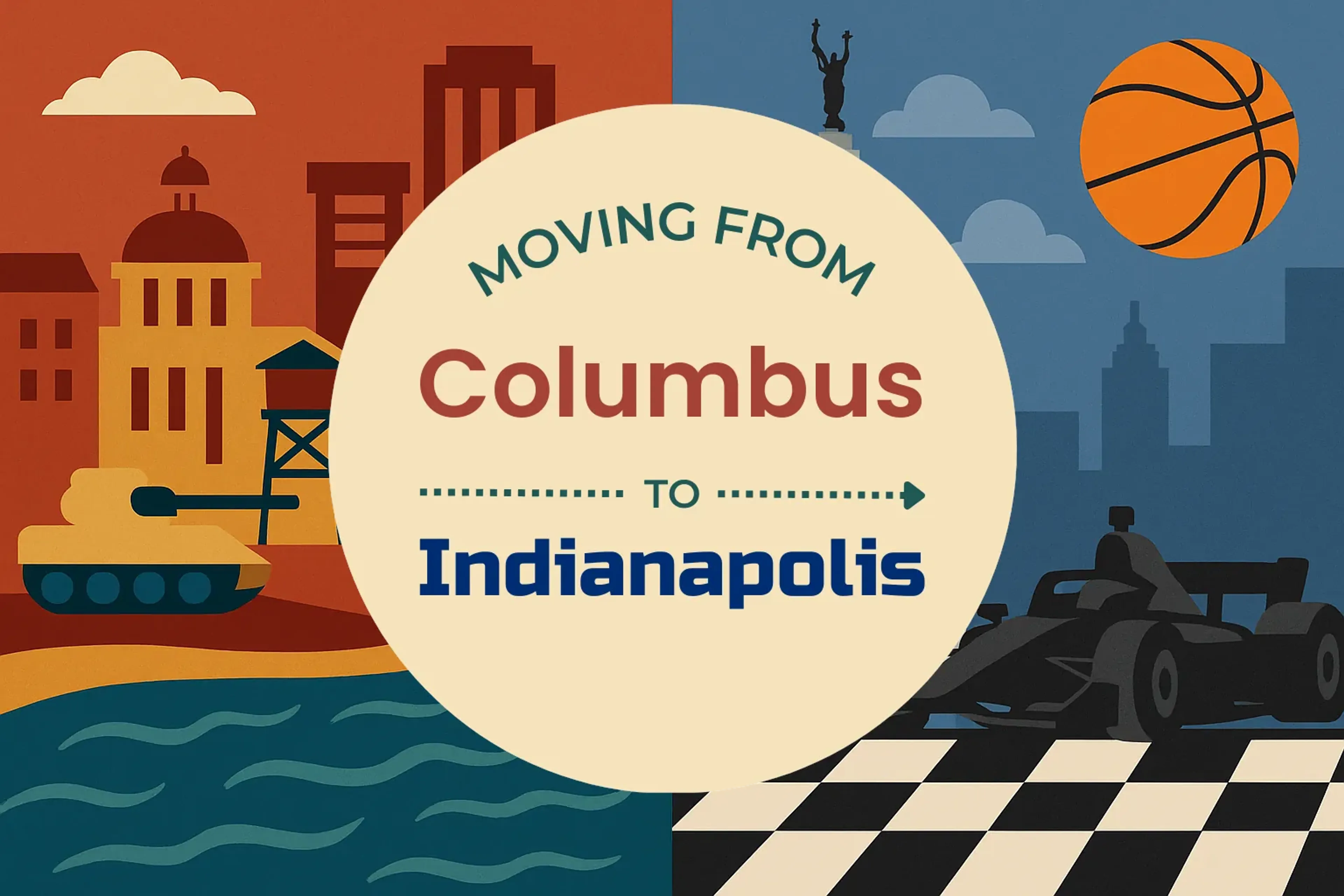 Side-by-side comparison of Columbus to Indianapolis moving companies