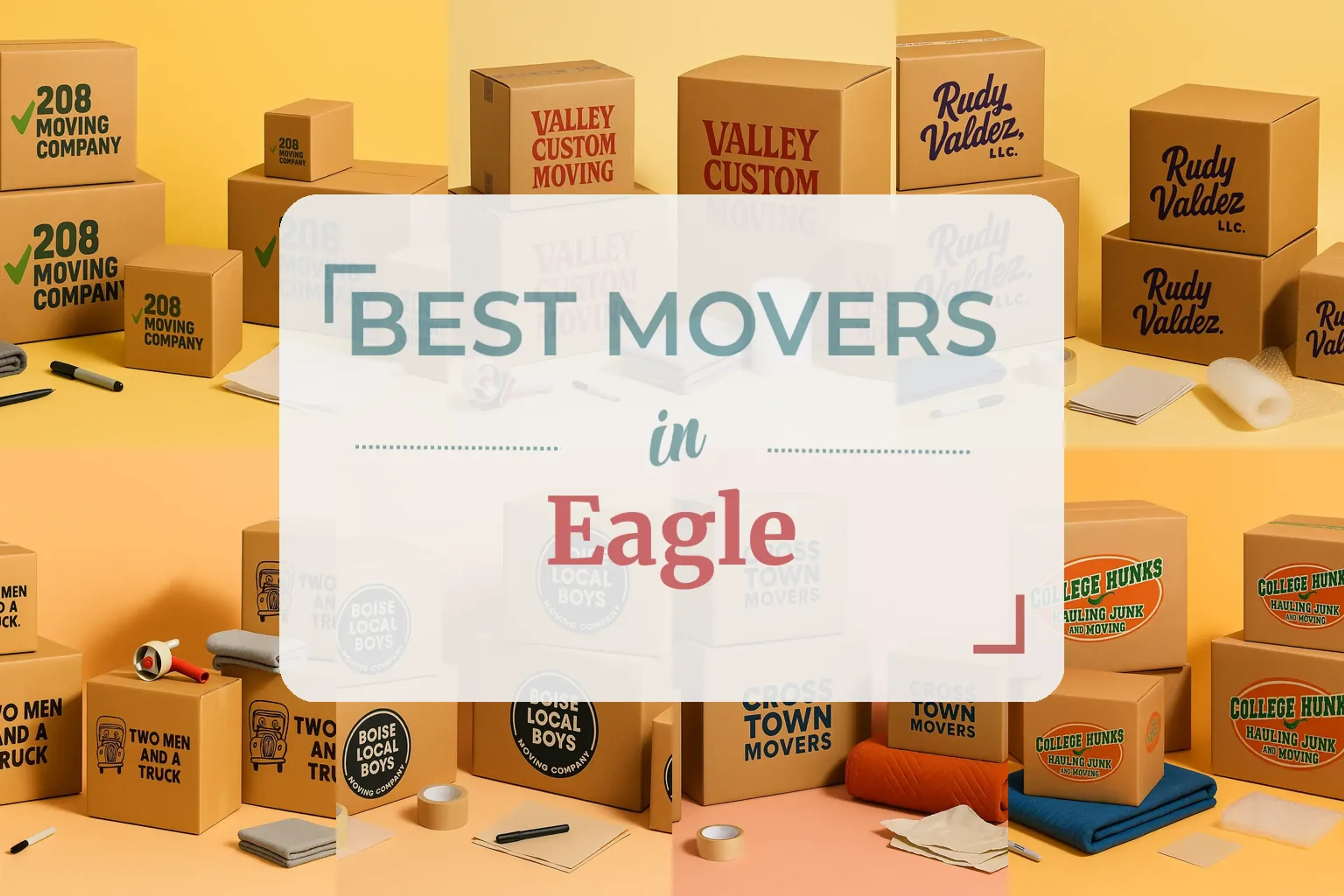 Side-by-side comparison of Eagle moving companies