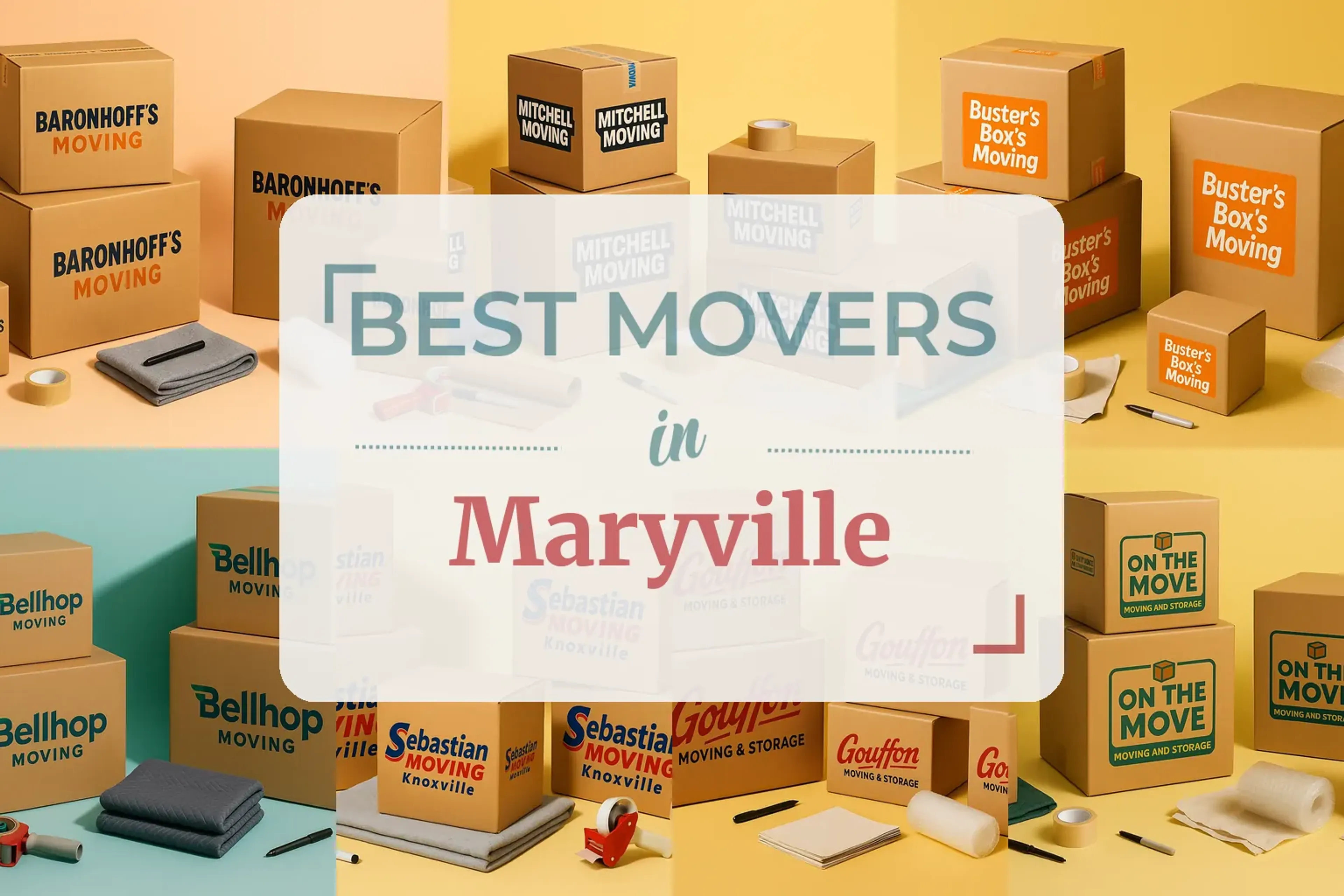 Side-by-side comparison of Maryville moving companies