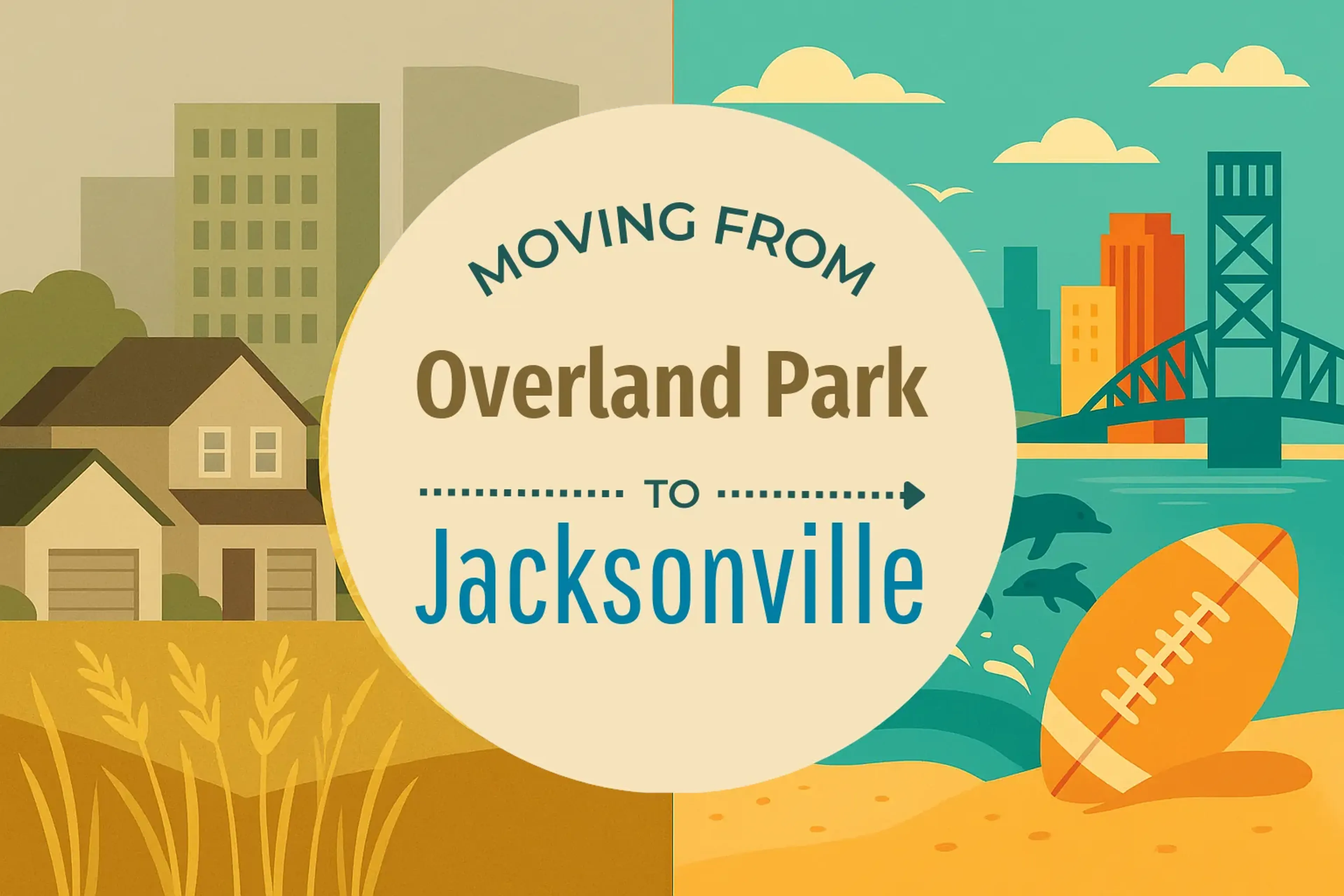 Side-by-side comparison of Overland Park to Jacksonville moving companies