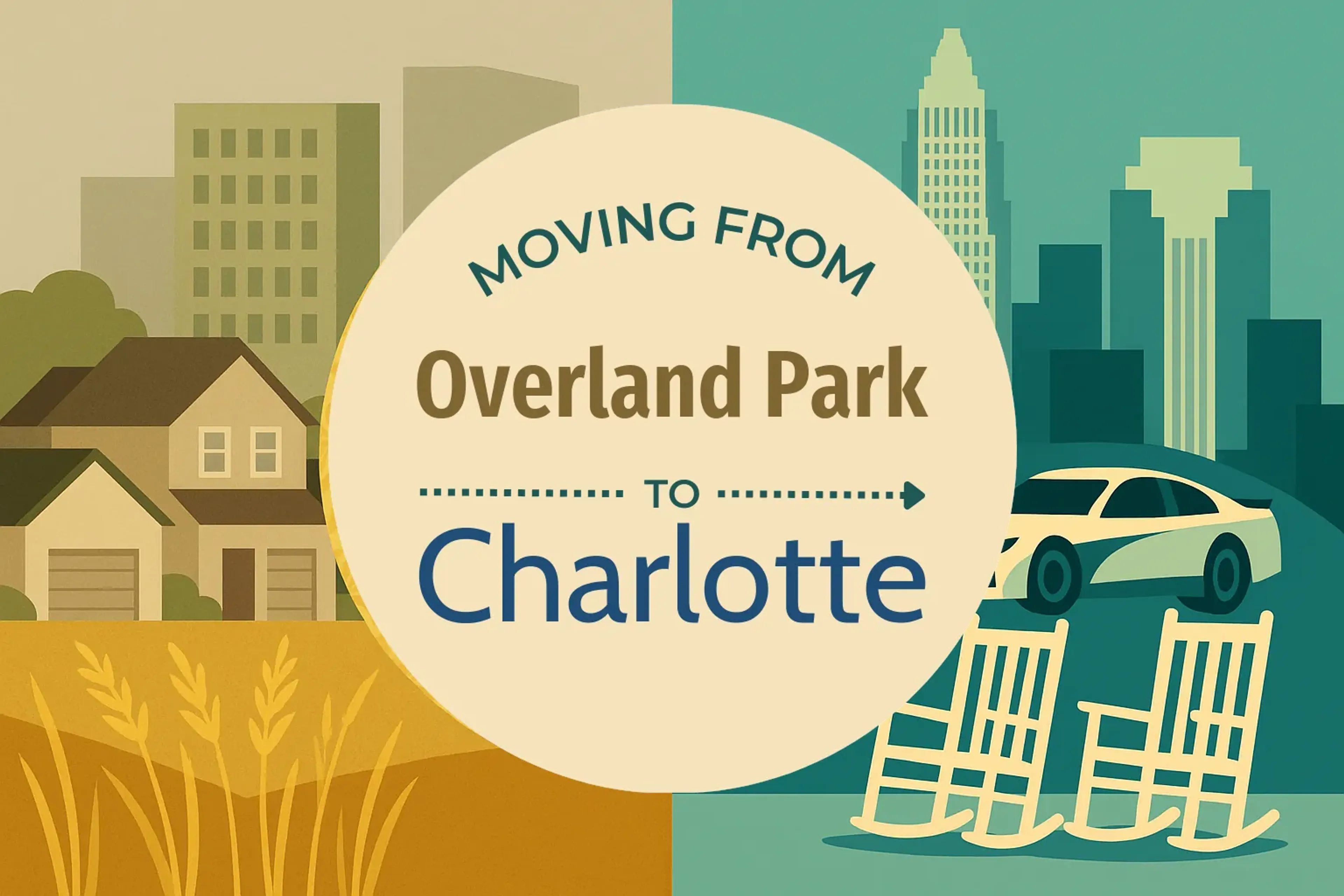 Side-by-side comparison of Overland Park to Charlotte moving companies