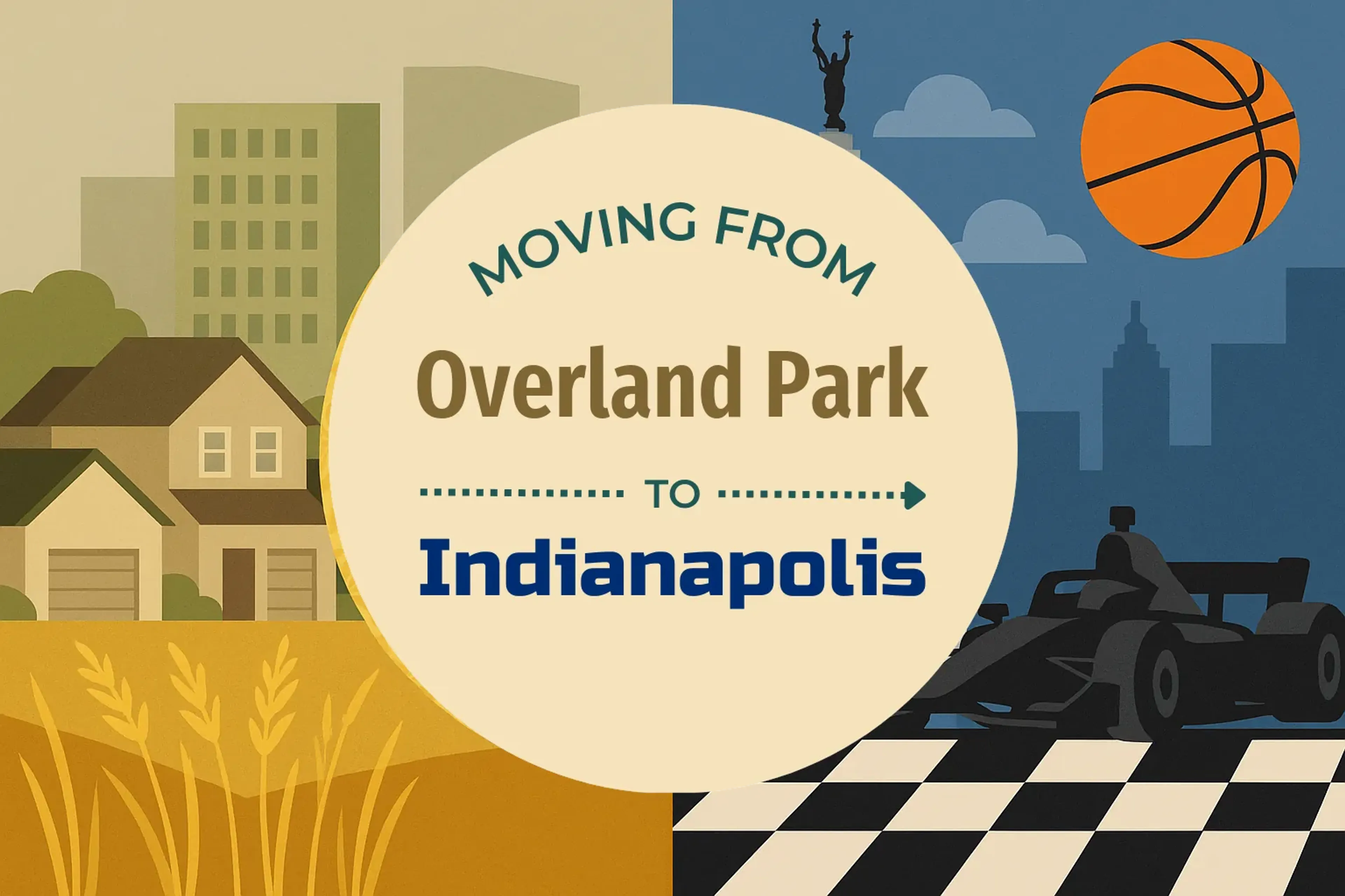Side-by-side comparison of Overland Park to Indianapolis moving companies