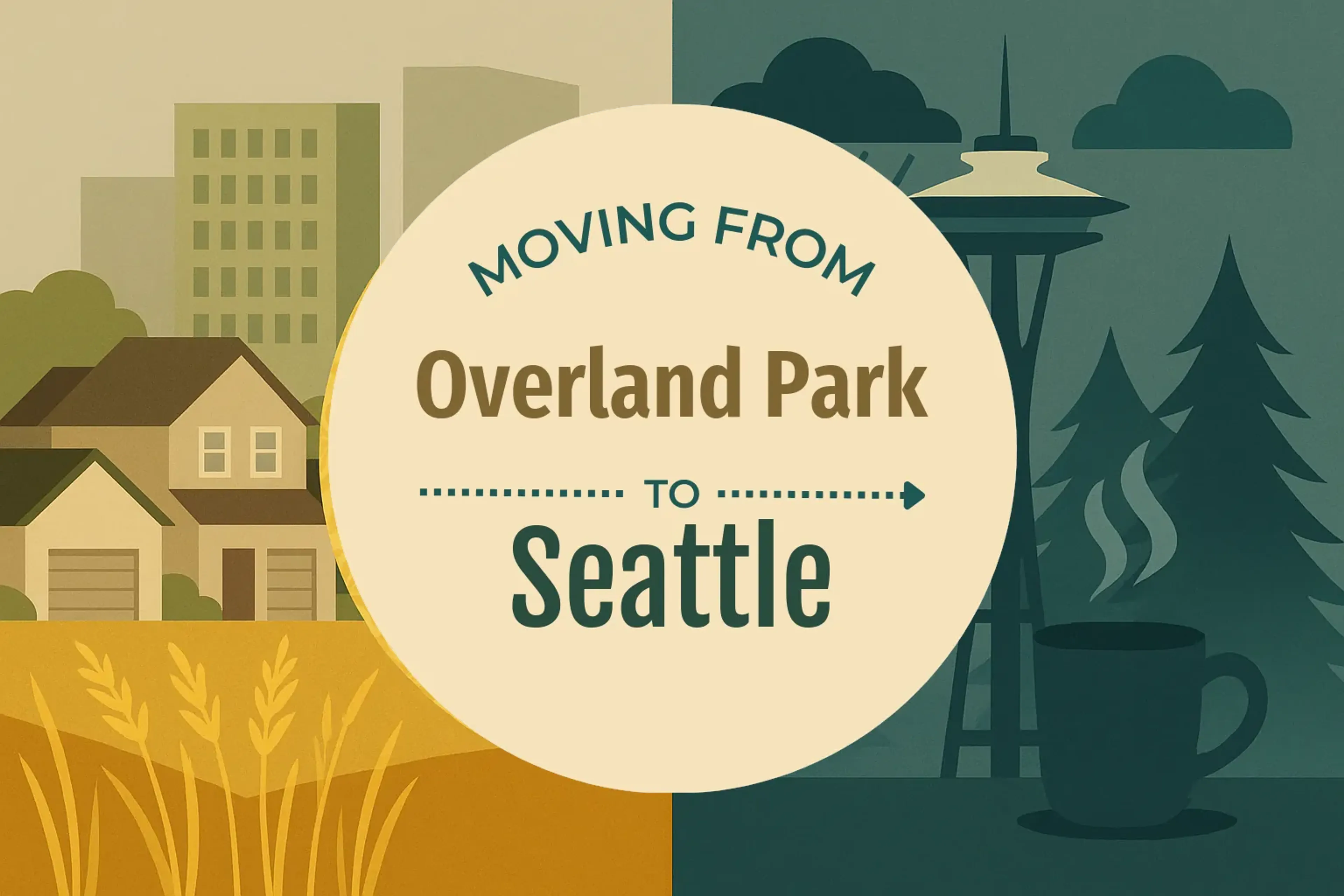 Side-by-side comparison of Overland Park to Seattle moving companies