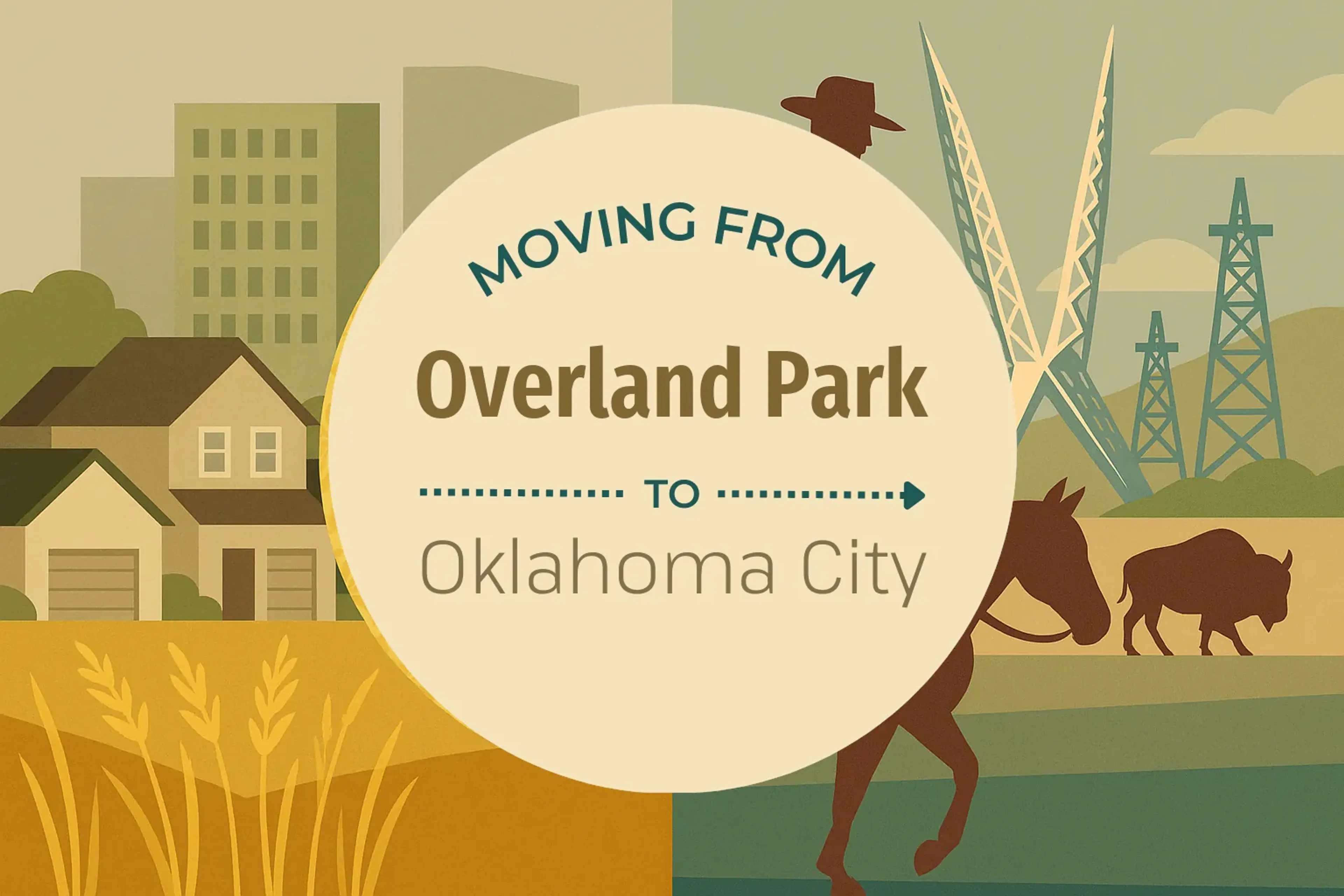 Side-by-side comparison of Overland Park to Oklahoma City moving companies
