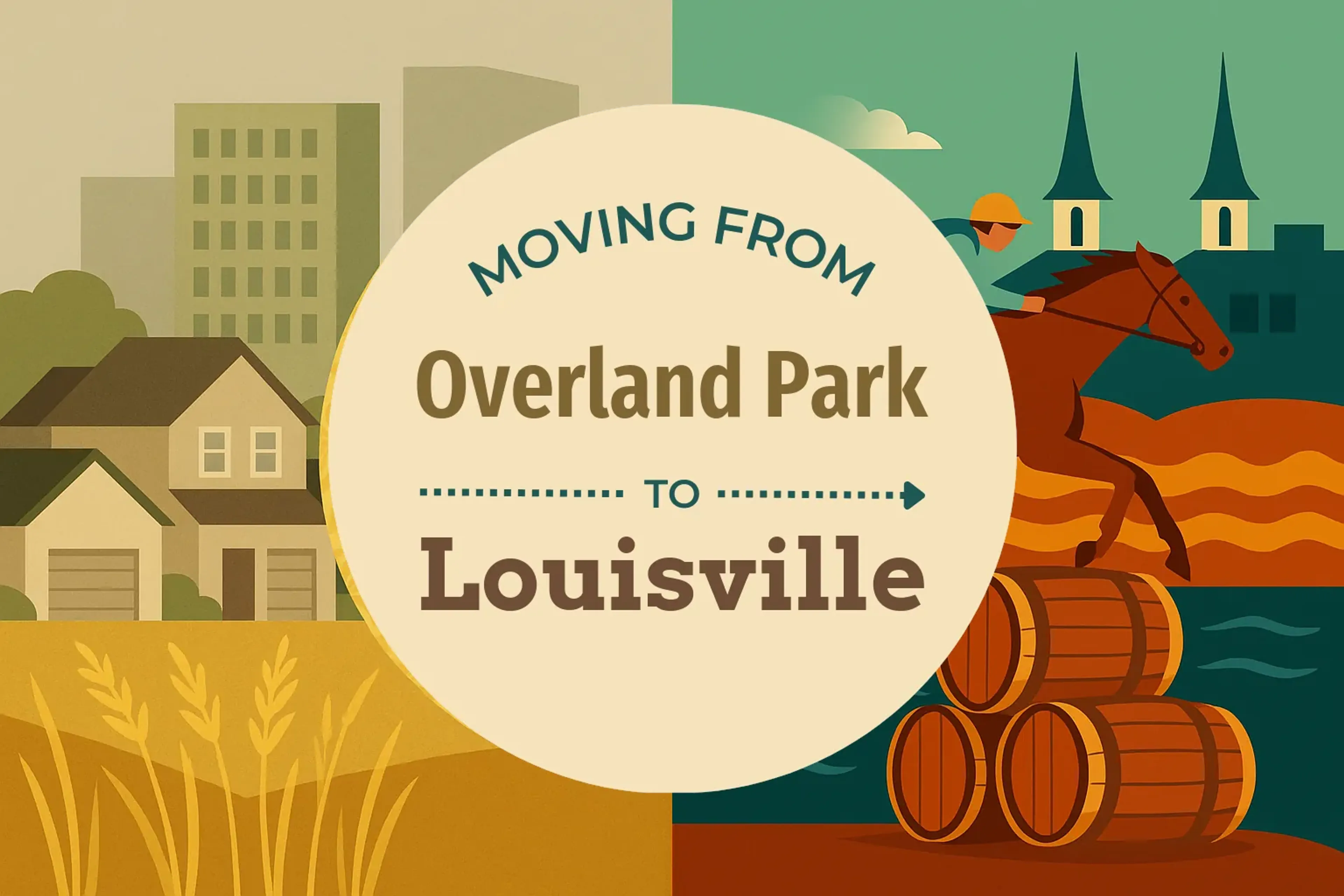 Side-by-side comparison of Overland Park to Louisville moving companies