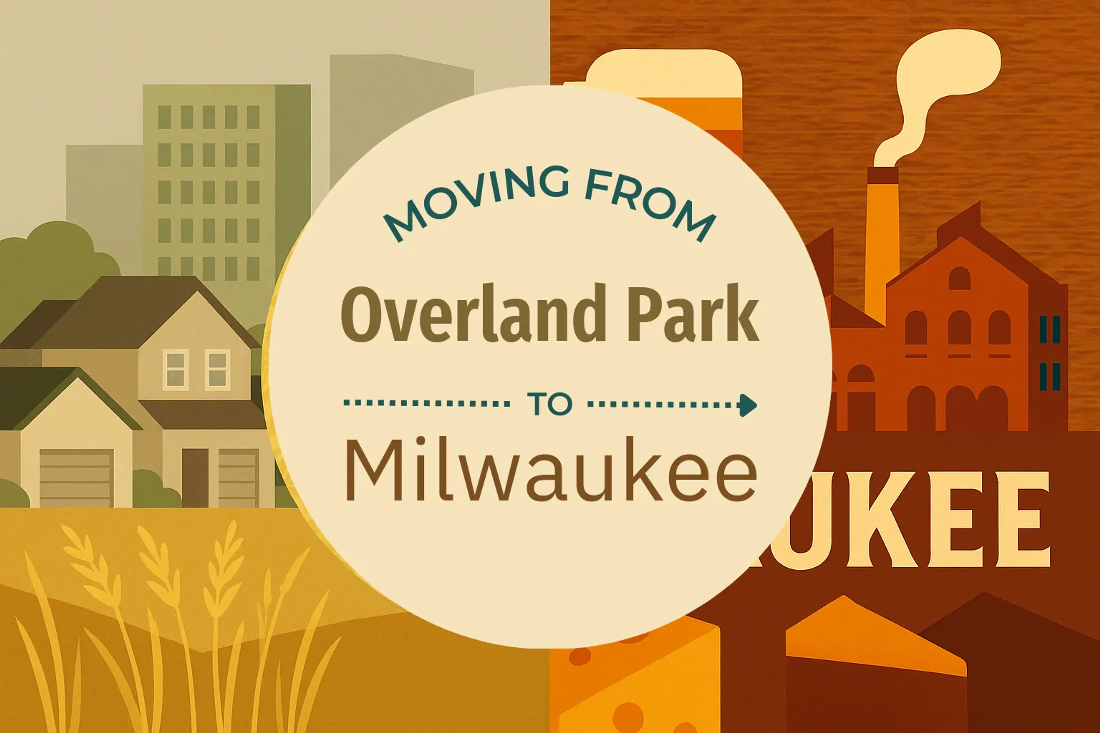 Side-by-side comparison of Overland Park to Milwaukee moving companies