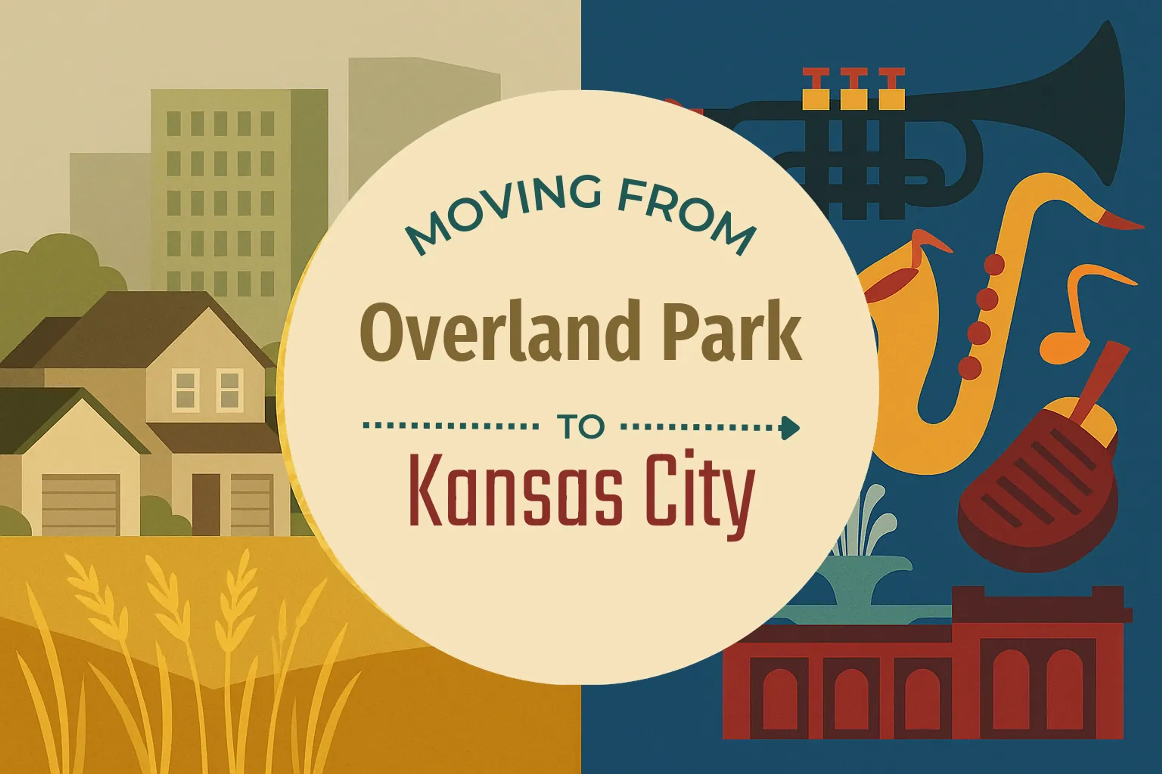 Side-by-side comparison of Overland Park to Kansas City moving companies