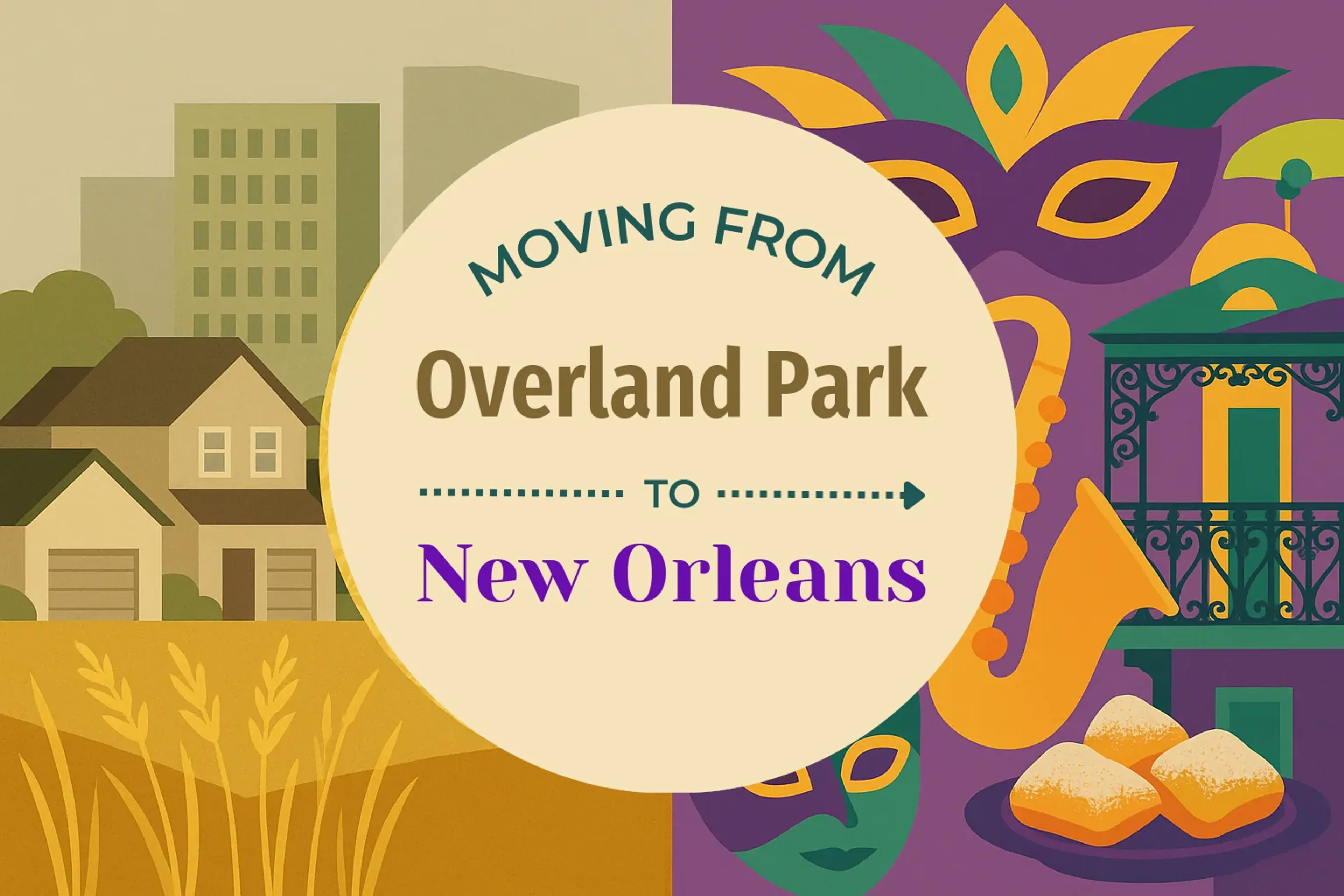 Side-by-side comparison of Overland Park to New Orleans moving companies