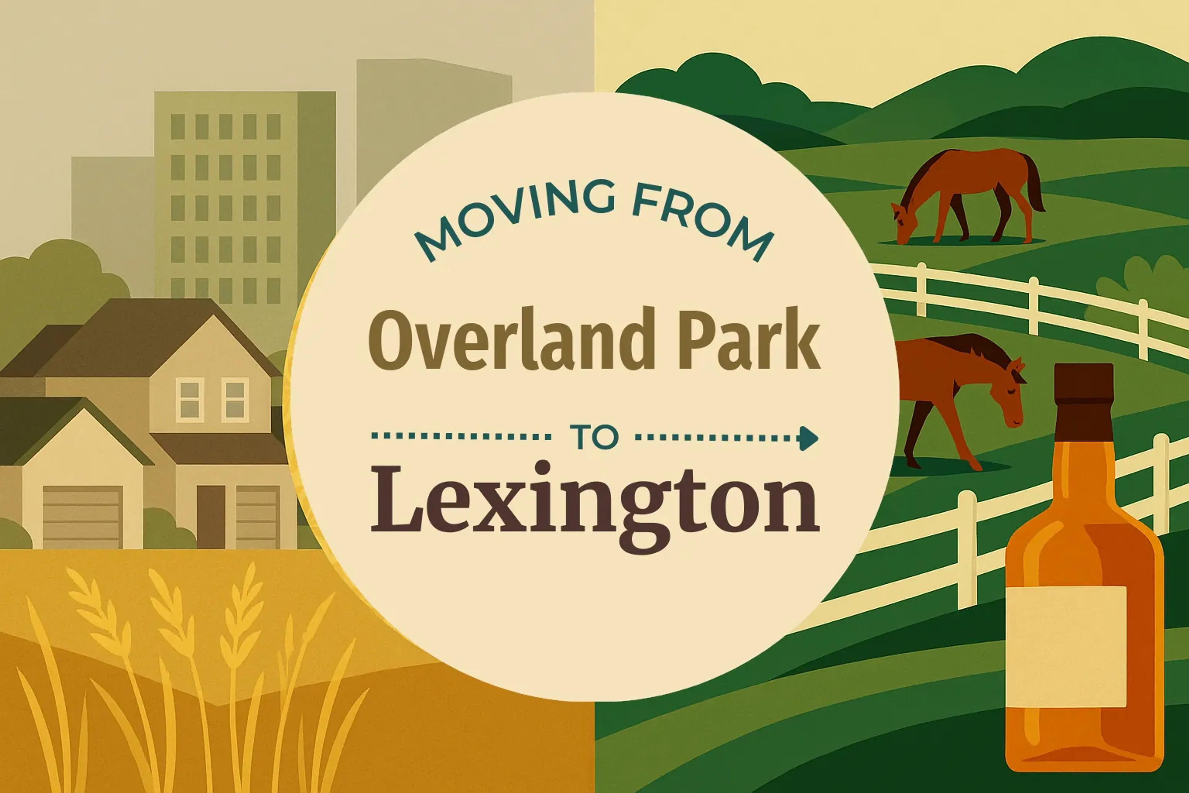 Side-by-side comparison of Overland Park to Lexington moving companies
