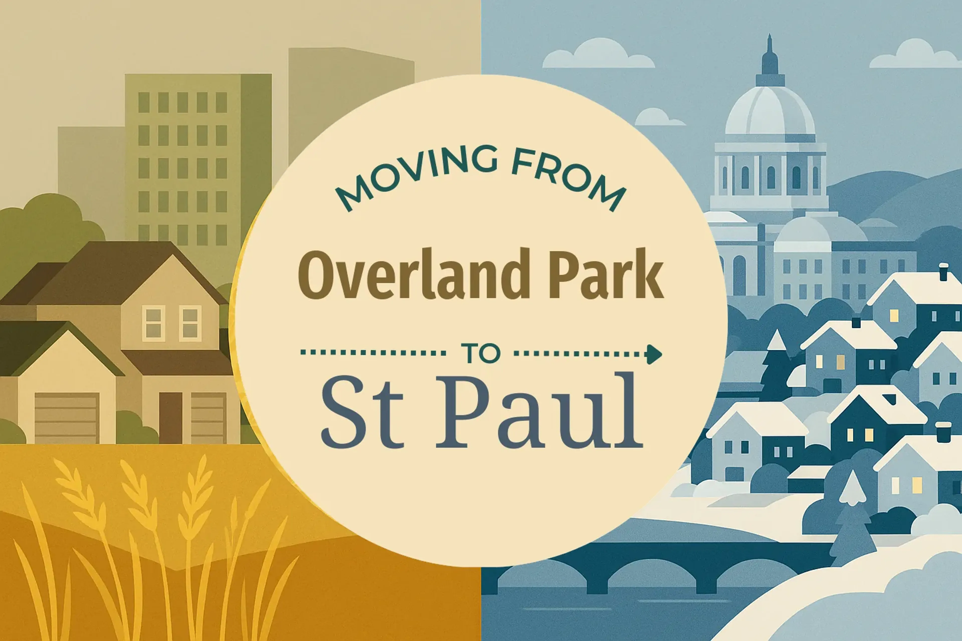 Side-by-side comparison of Overland Park to St. Paul moving companies