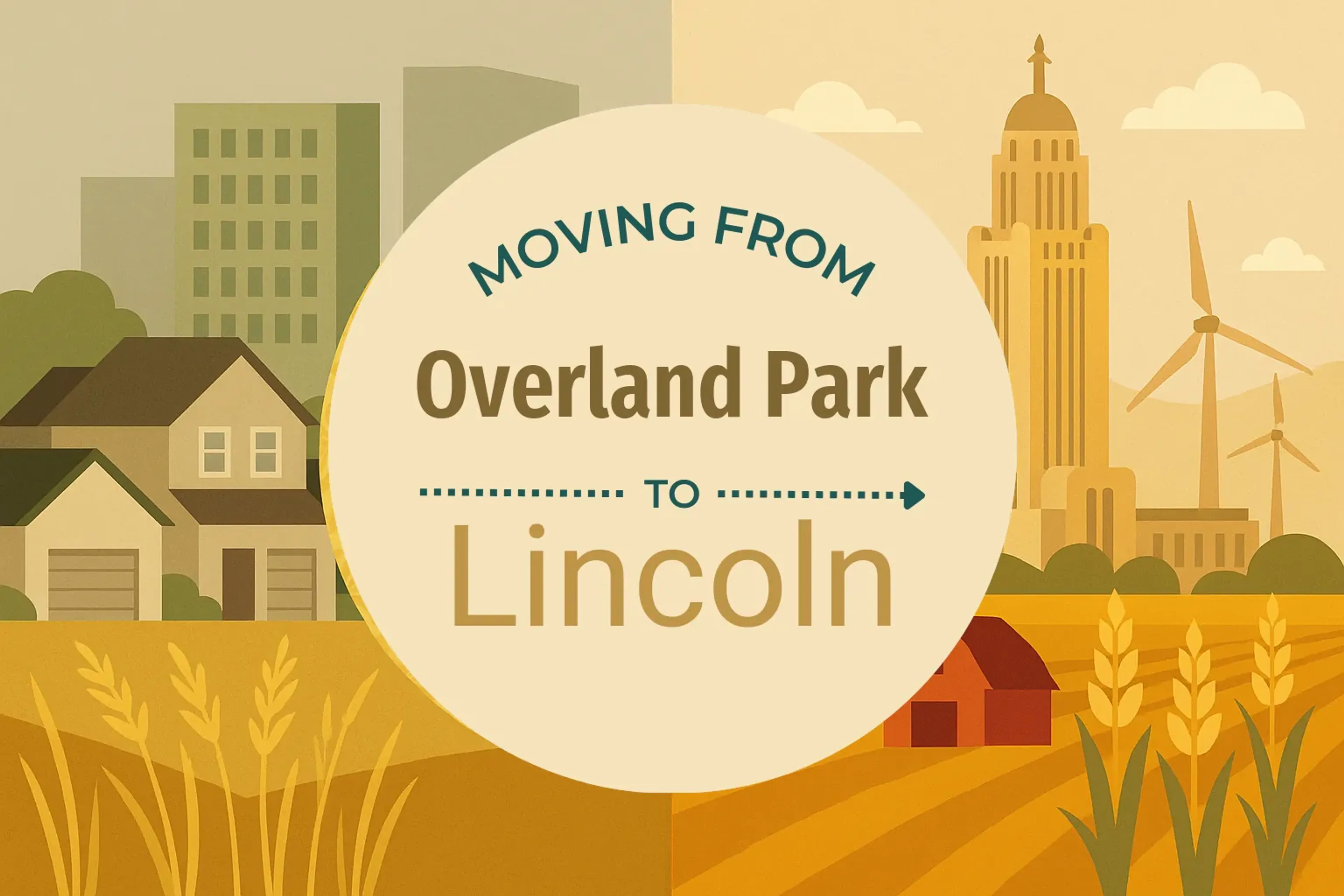 Side-by-side comparison of Overland Park to Lincoln moving companies