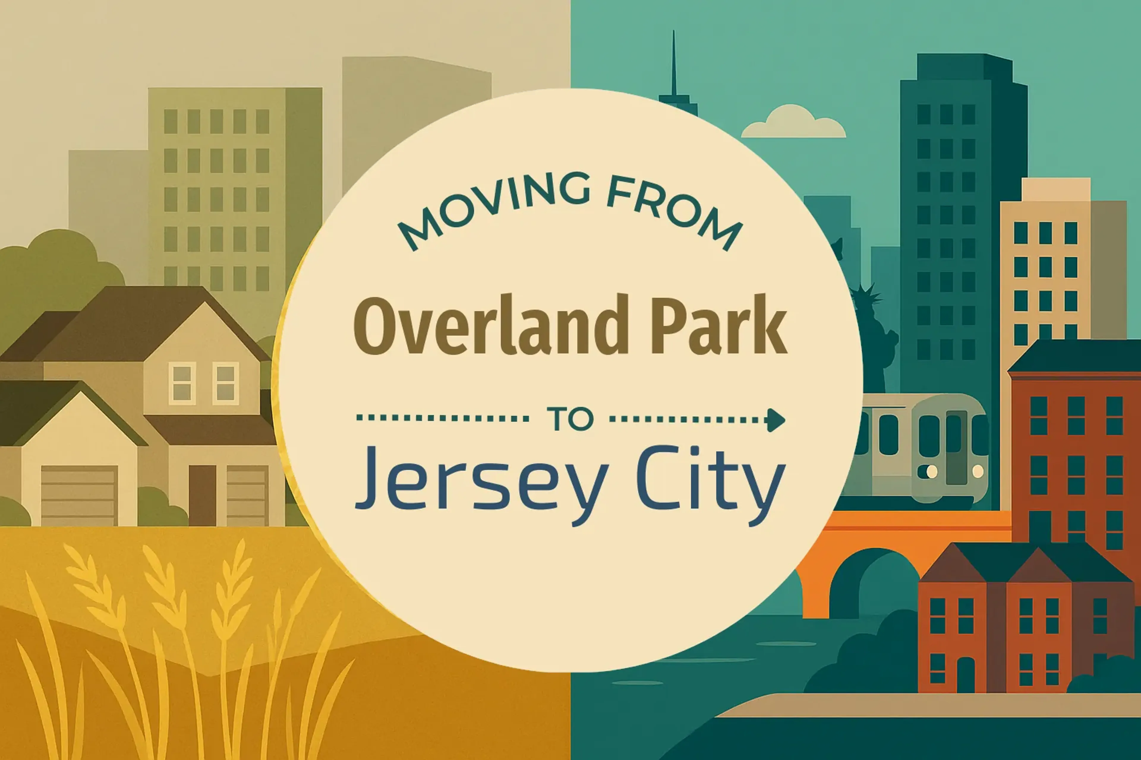 Side-by-side comparison of Overland Park to Jersey City moving companies