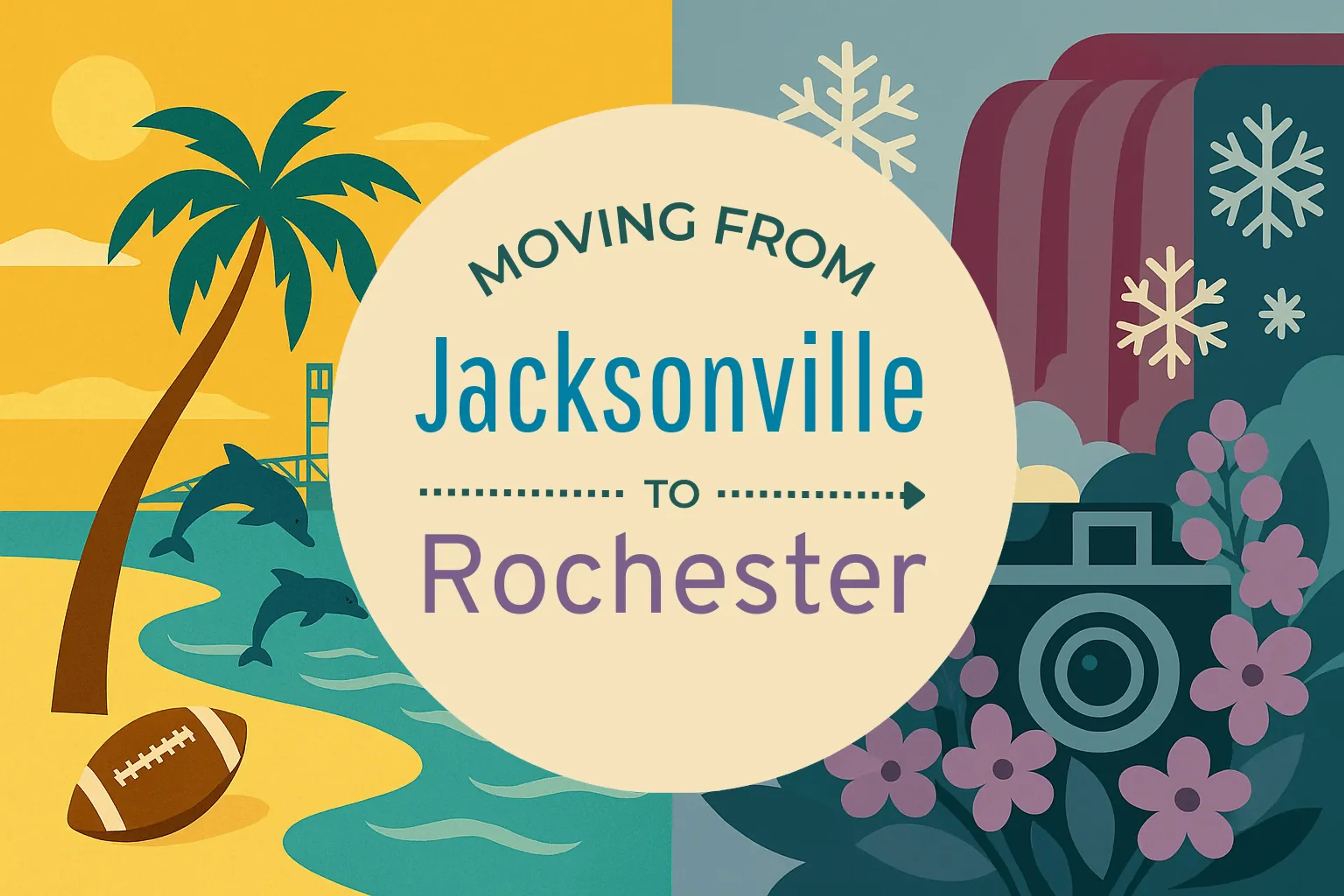 Side-by-side comparison of Jacksonville to Rochester moving companies