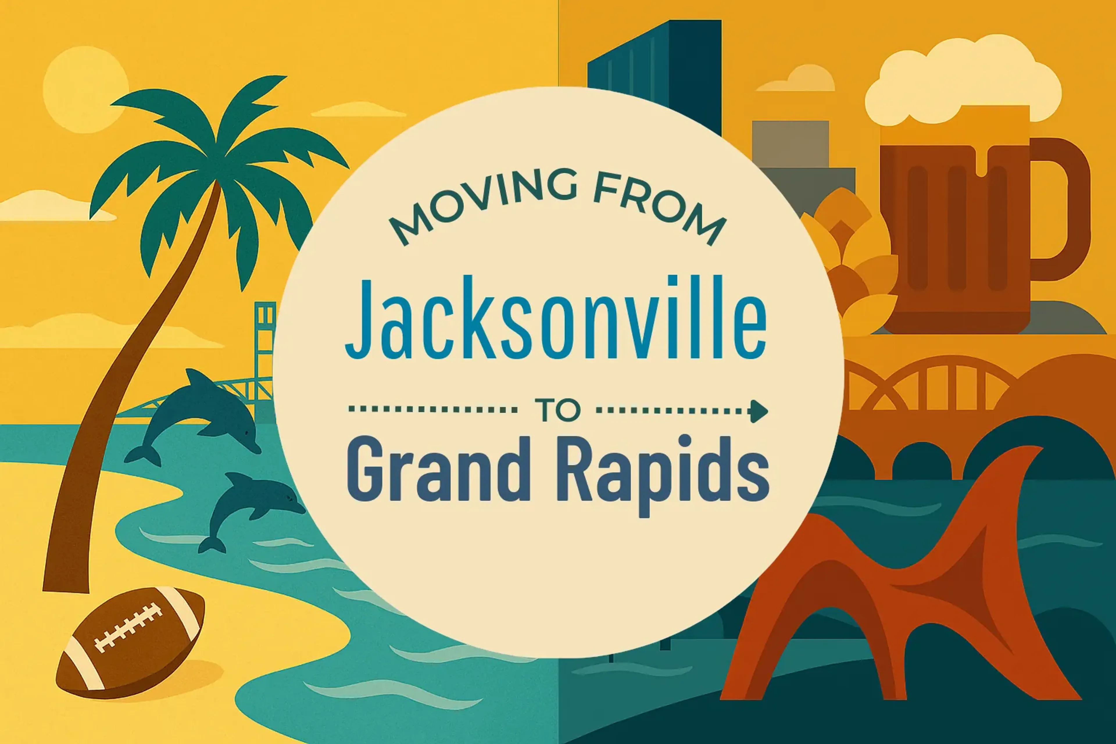 Side-by-side comparison of Jacksonville to Grand Rapids moving companies