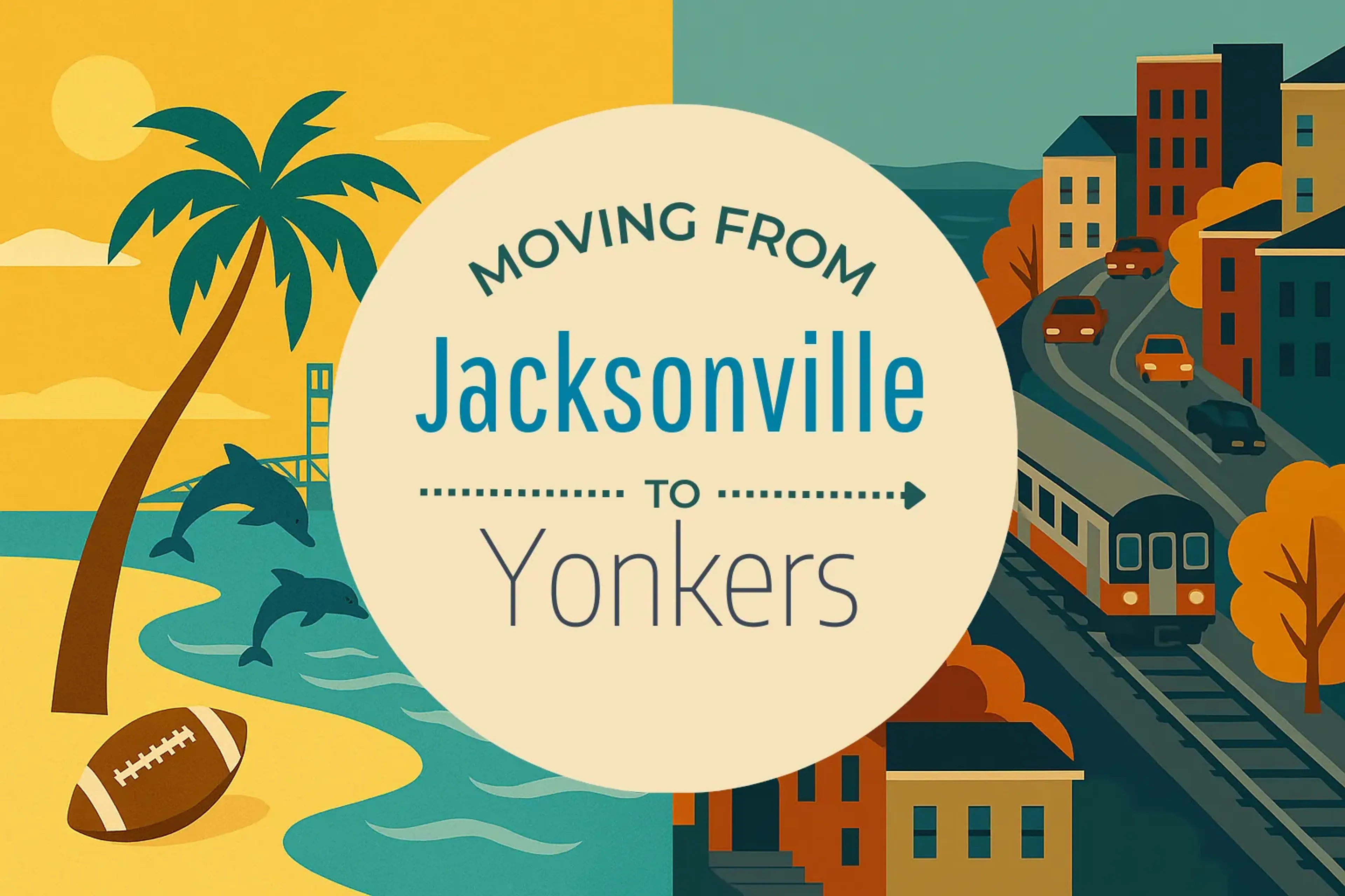 Side-by-side comparison of Jacksonville to Yonkers moving companies