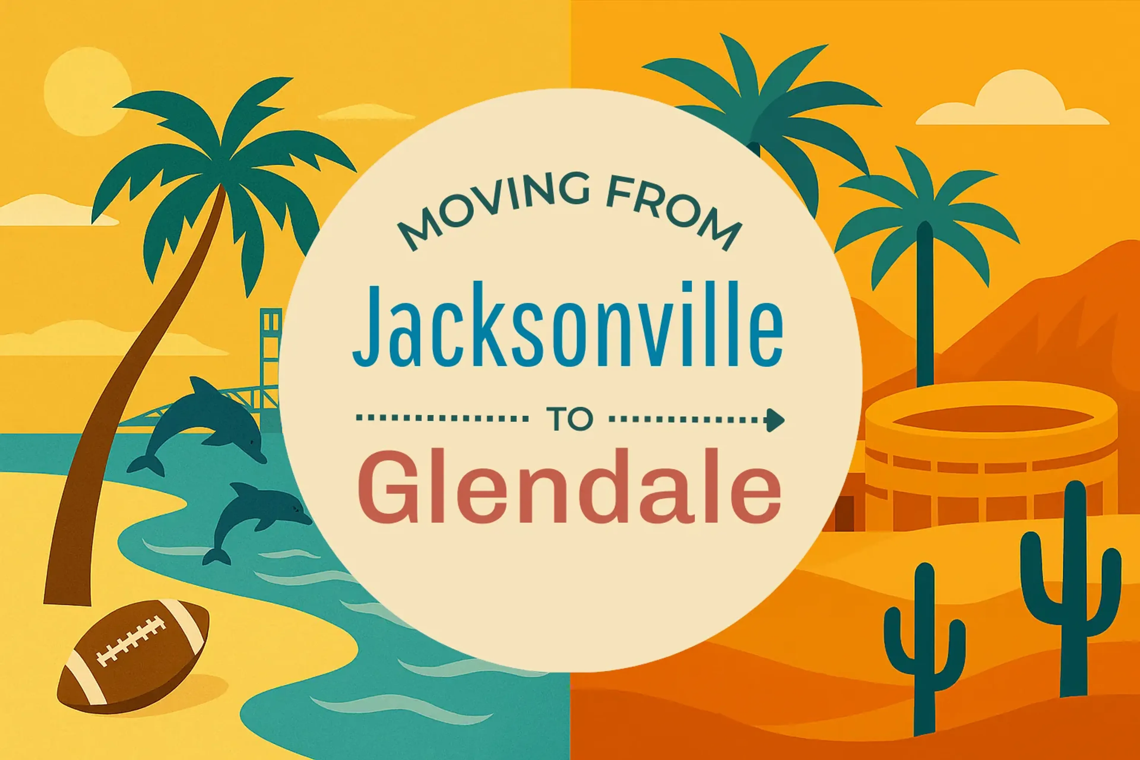 Side-by-side comparison of Jacksonville to Glendale moving companies