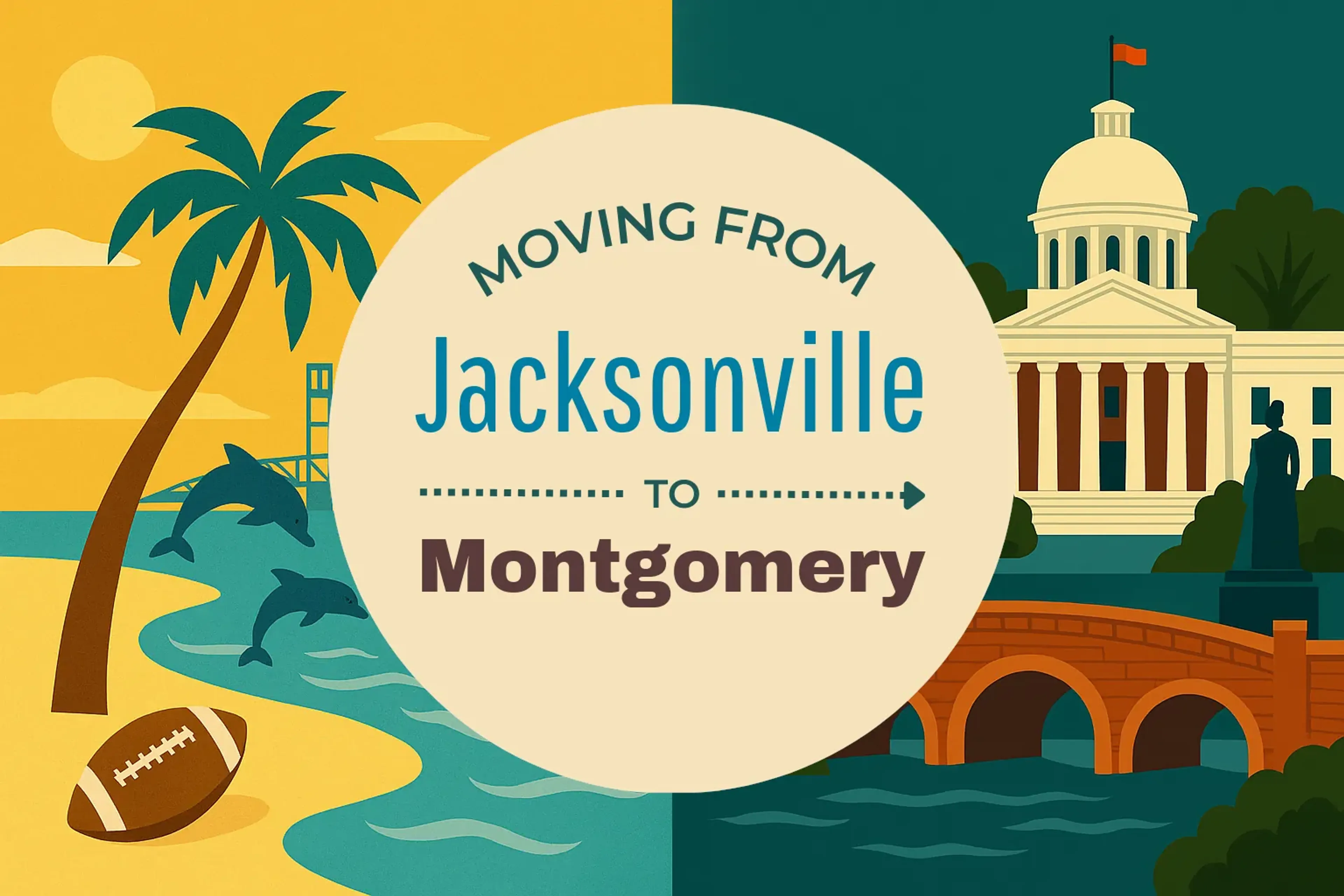 Side-by-side comparison of Jacksonville to Montgomery moving companies