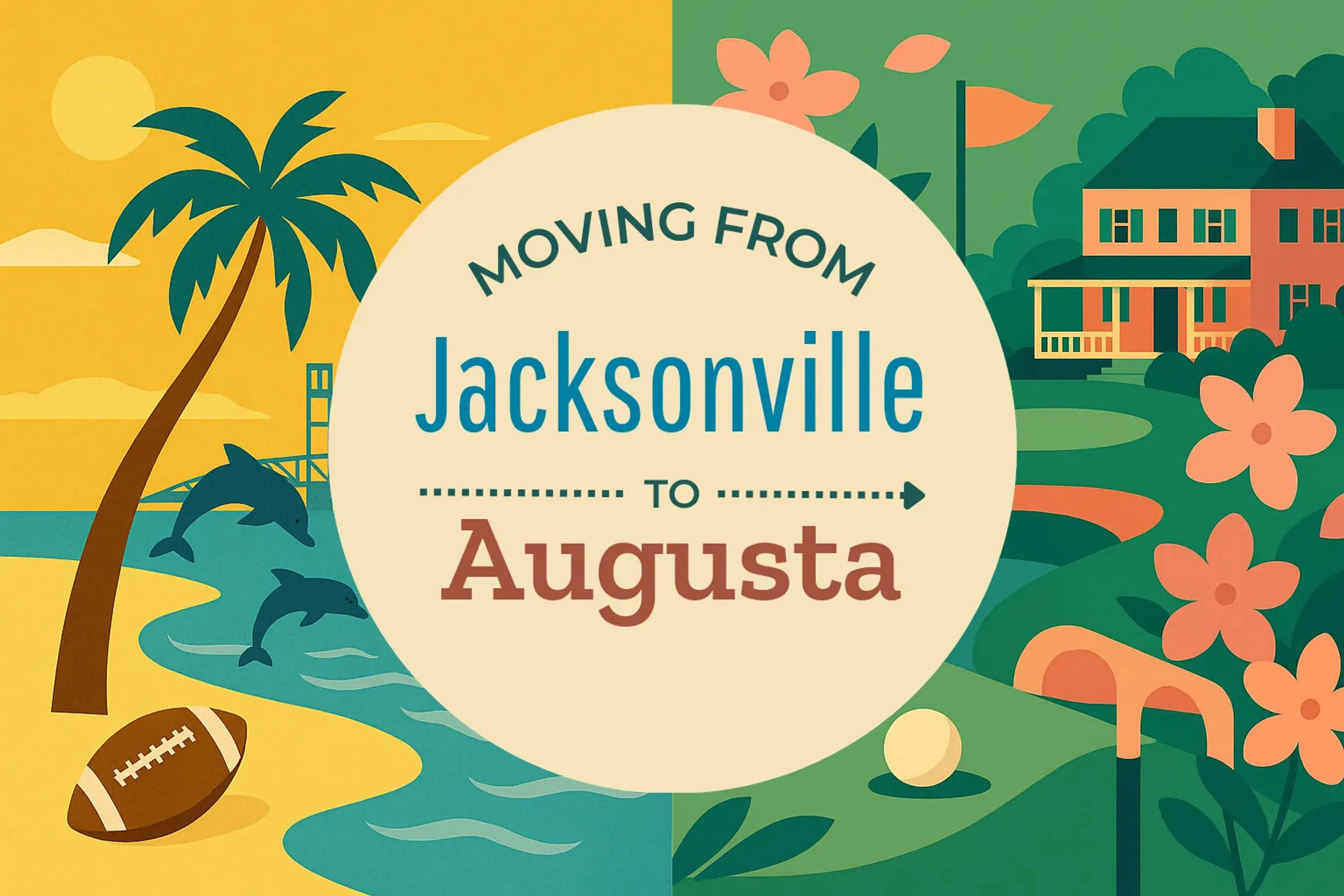 Side-by-side comparison of Jacksonville to Augusta moving companies