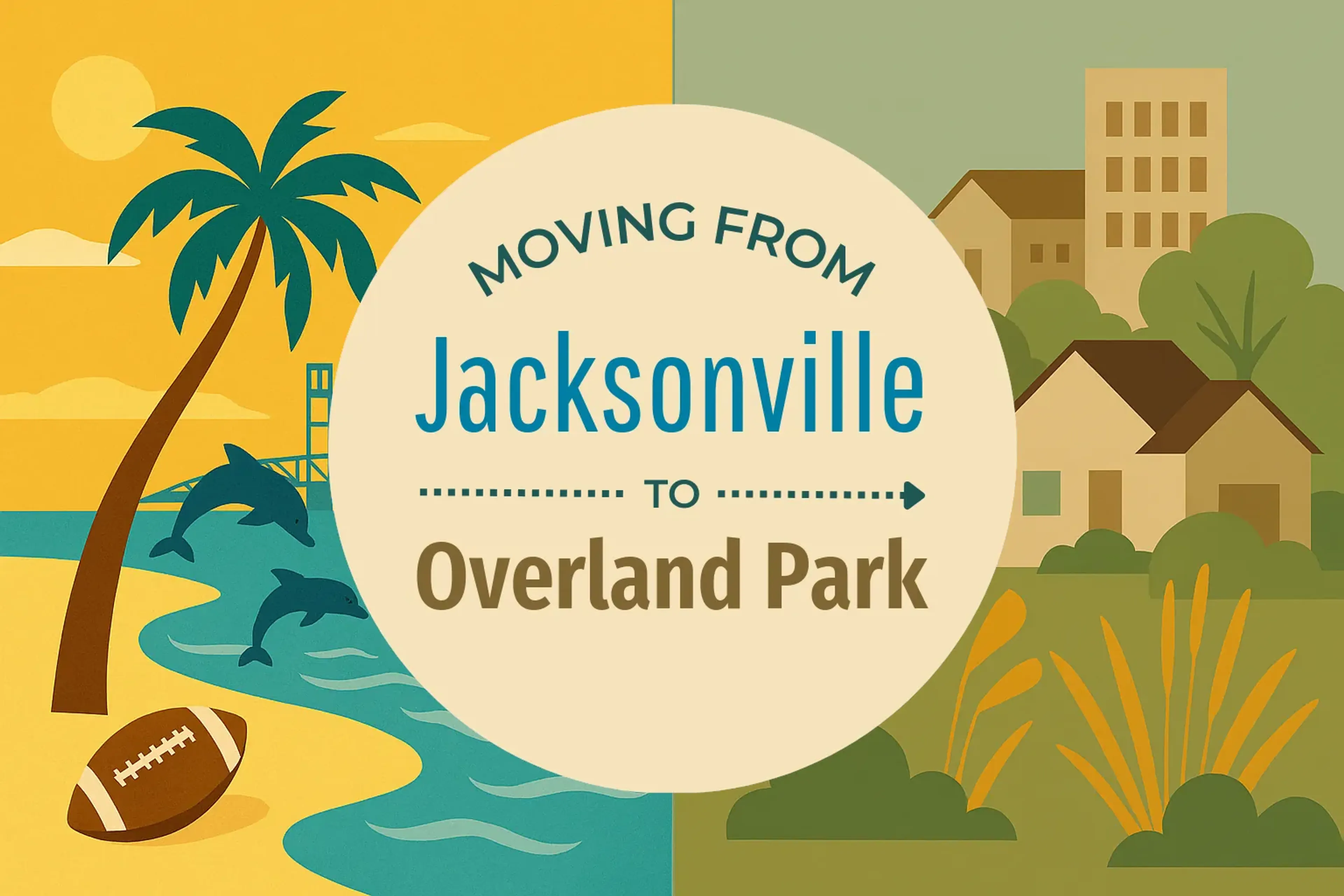 Side-by-side comparison of Jacksonville to Overland Park moving companies