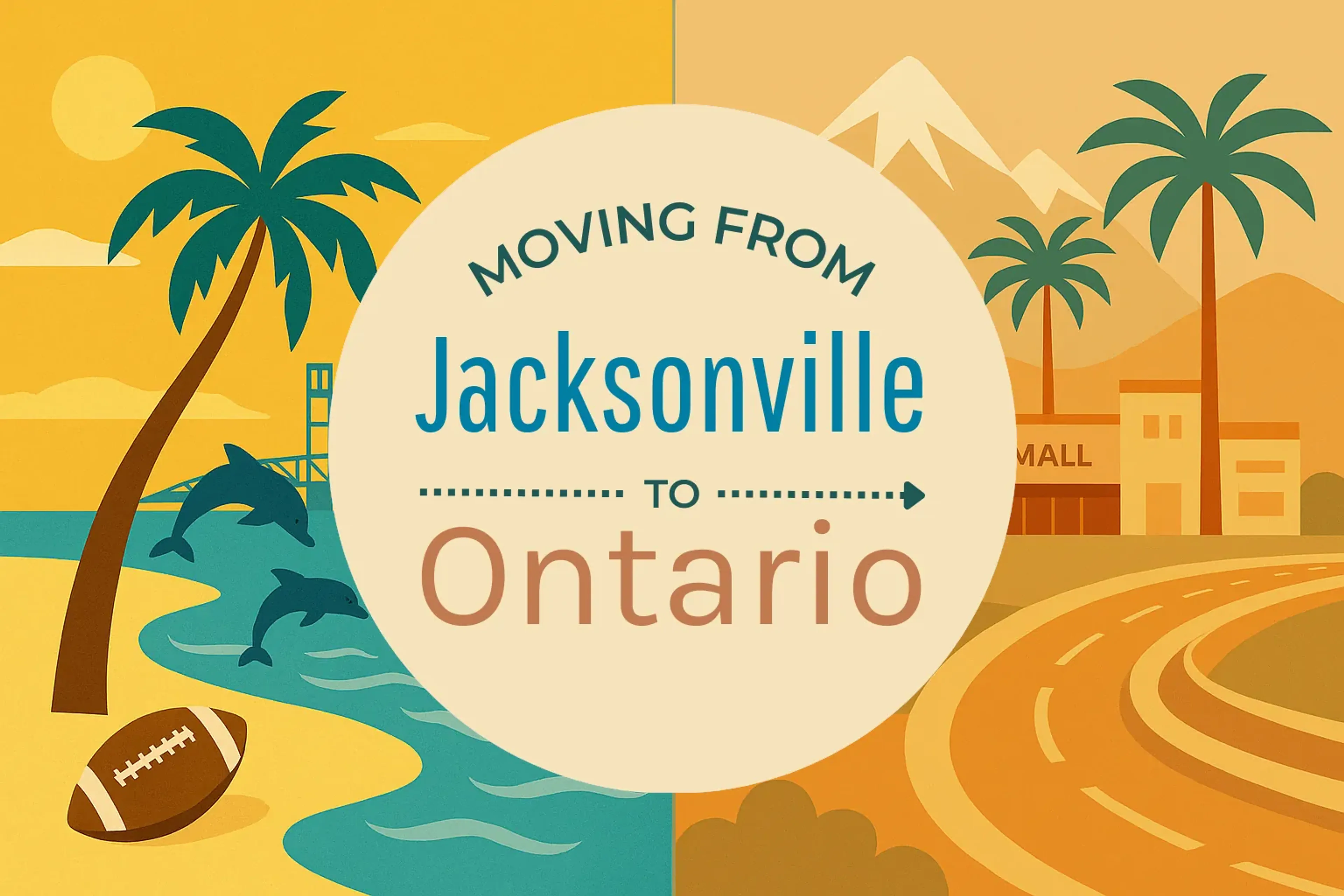 Side-by-side comparison of Jacksonville to Ontario moving companies