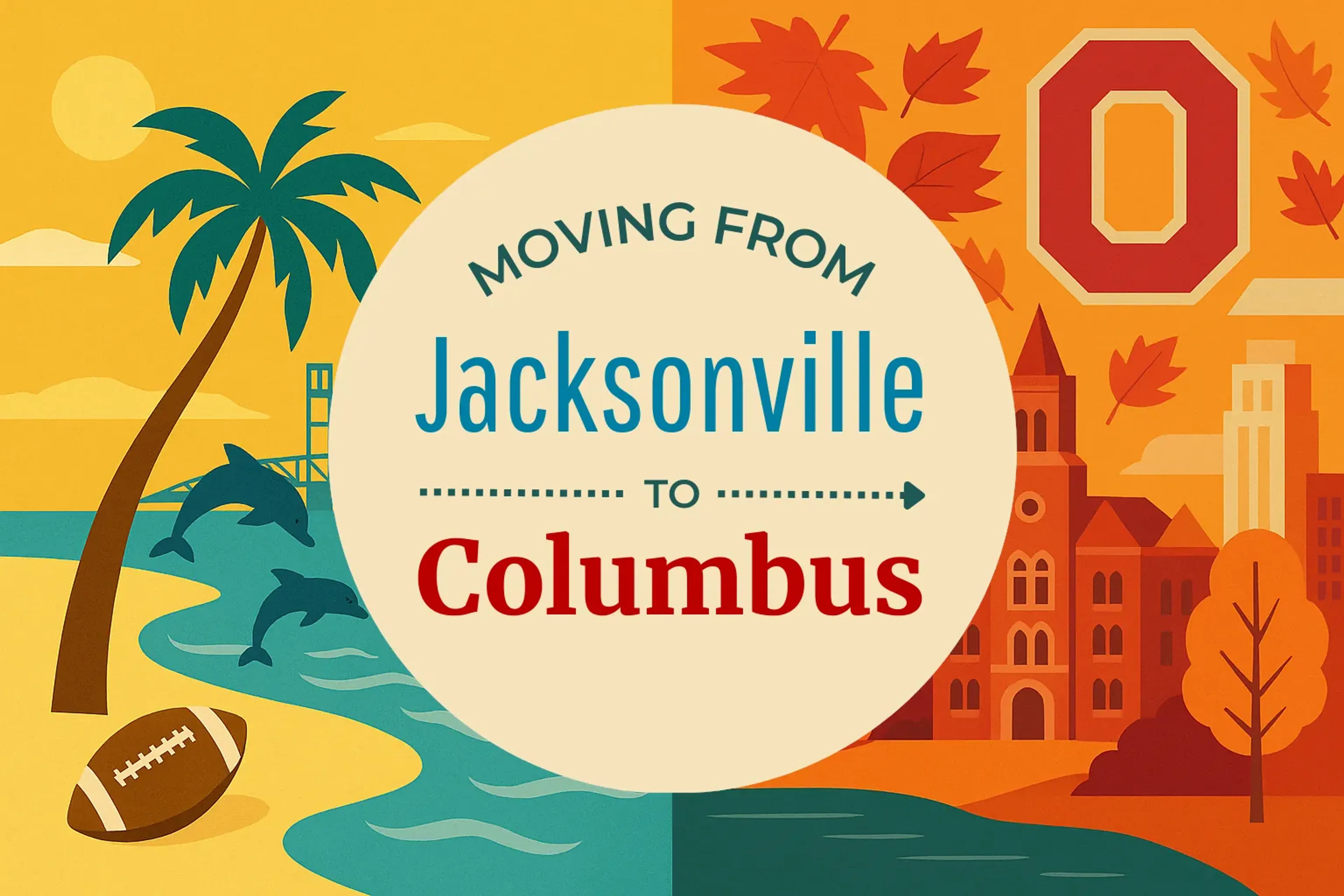 Side-by-side comparison of Jacksonville to Columbus moving companies