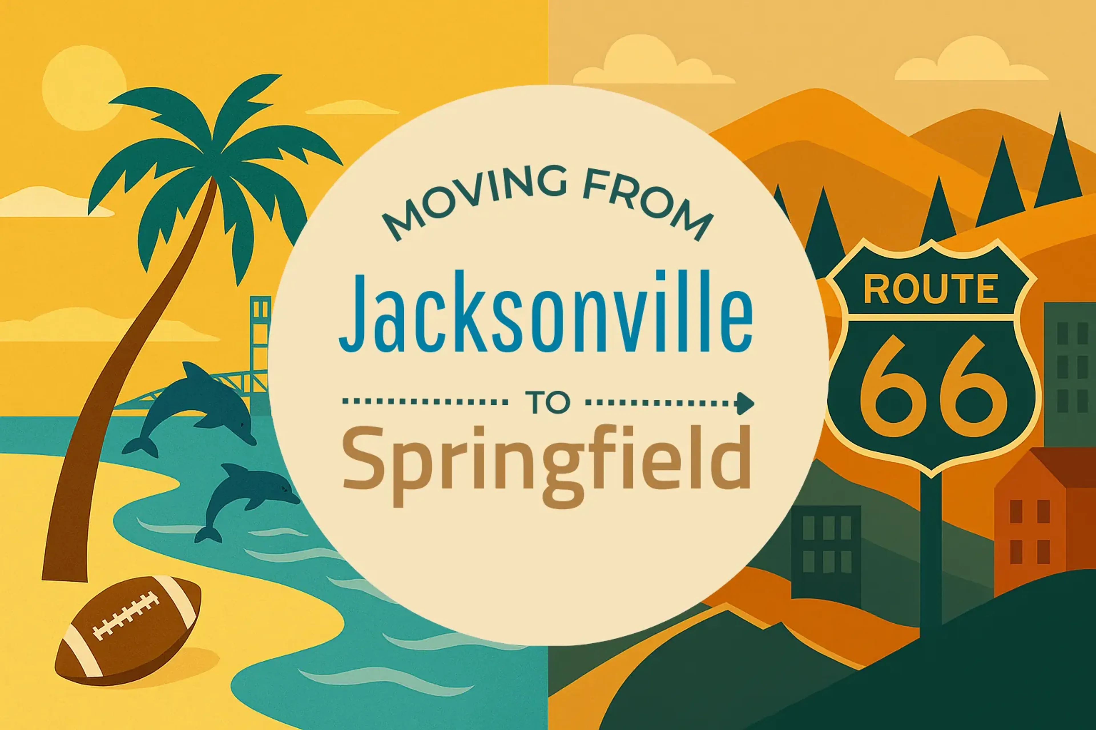 Side-by-side comparison of Jacksonville to Springfield moving companies