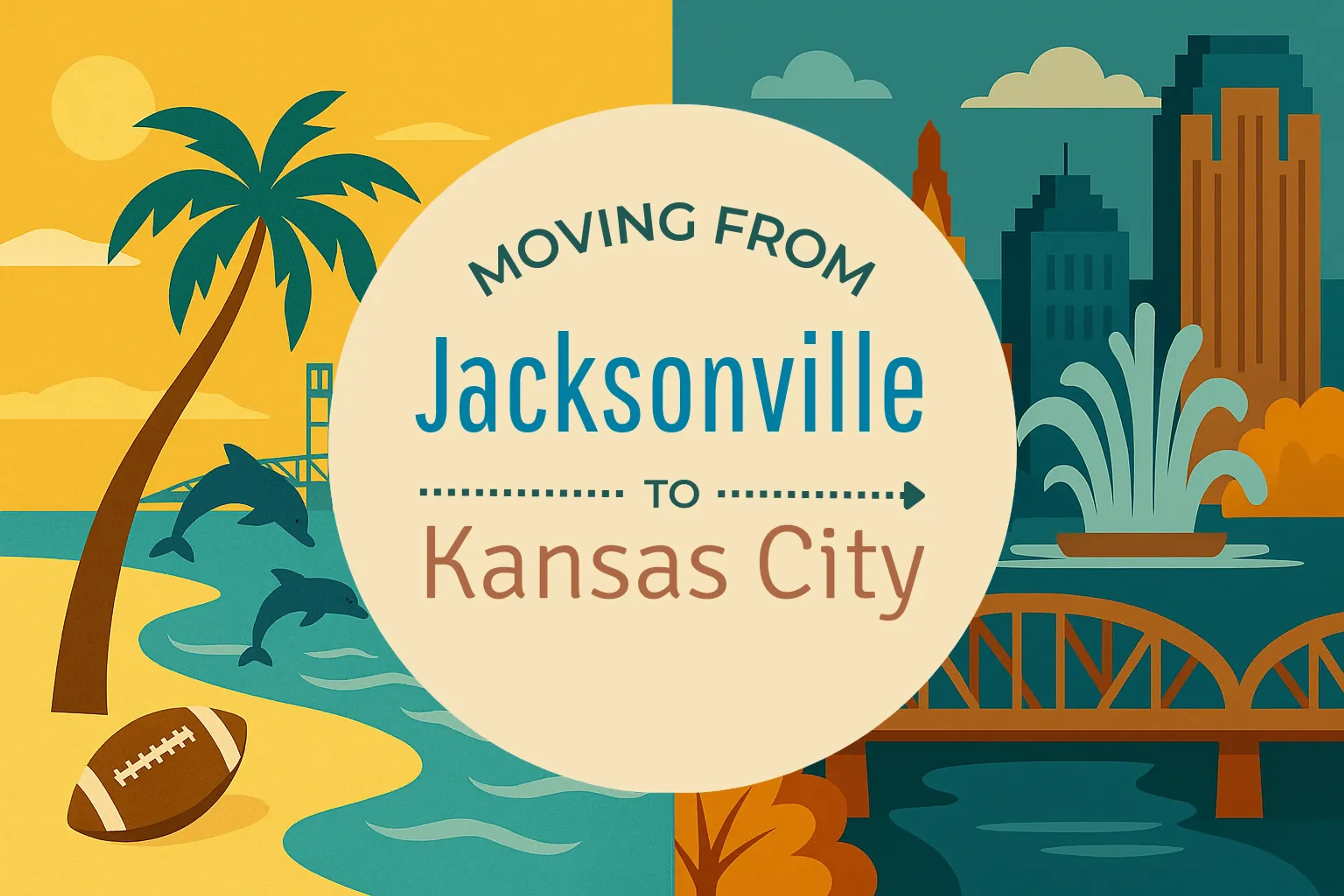 Side-by-side comparison of Jacksonville to Kansas City moving companies