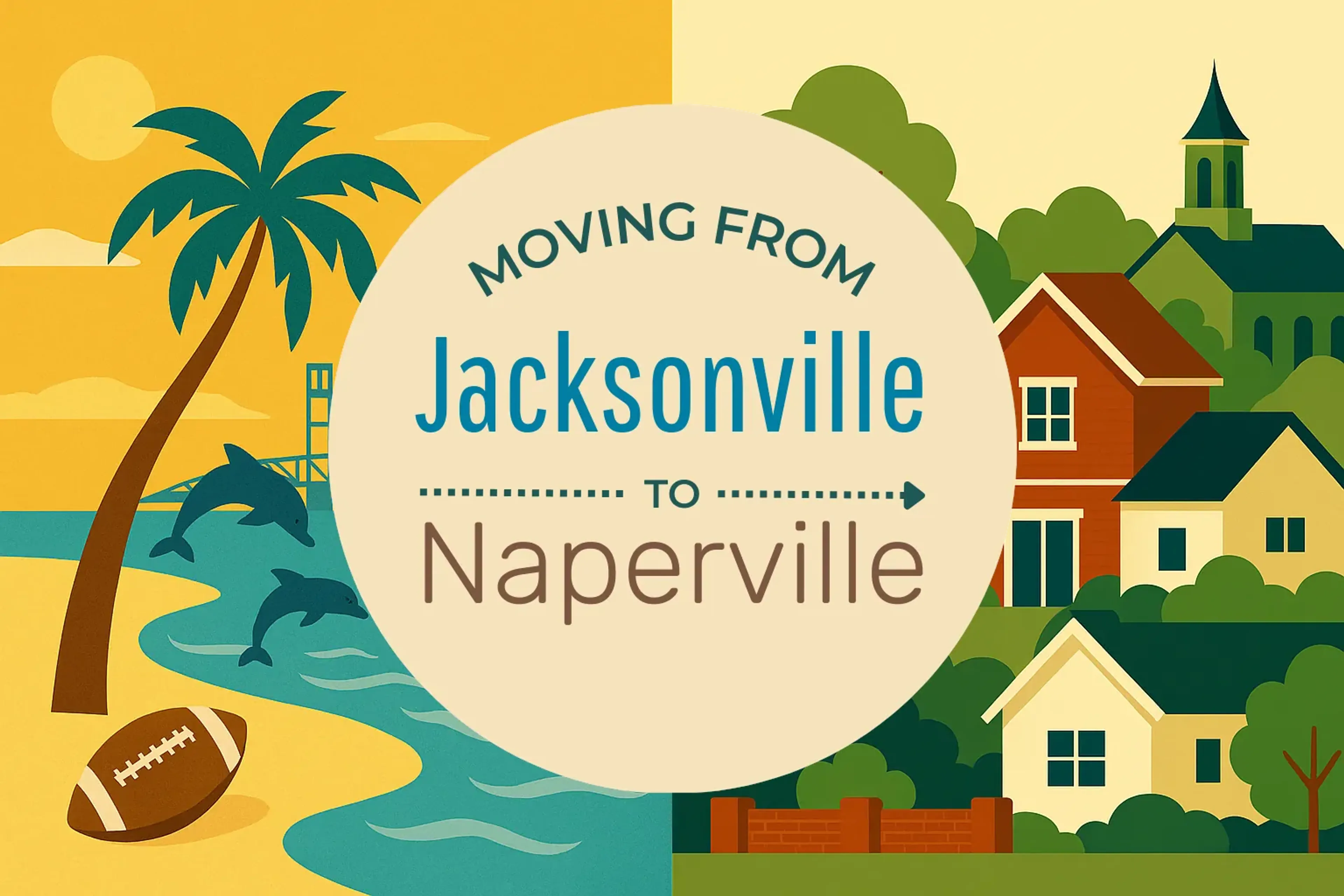 Side-by-side comparison of Jacksonville to Naperville moving companies