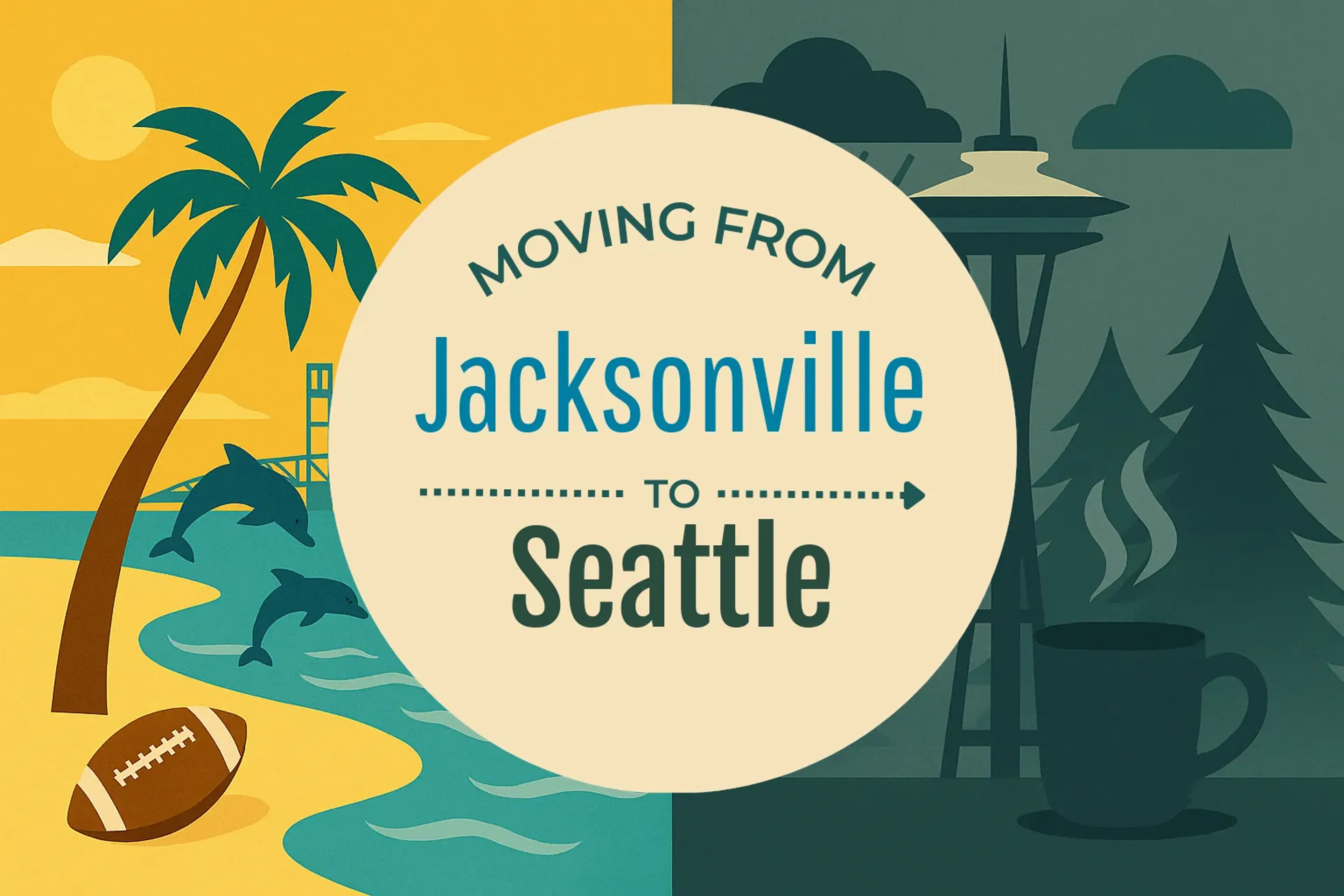 Side-by-side comparison of Jacksonville to Seattle moving companies