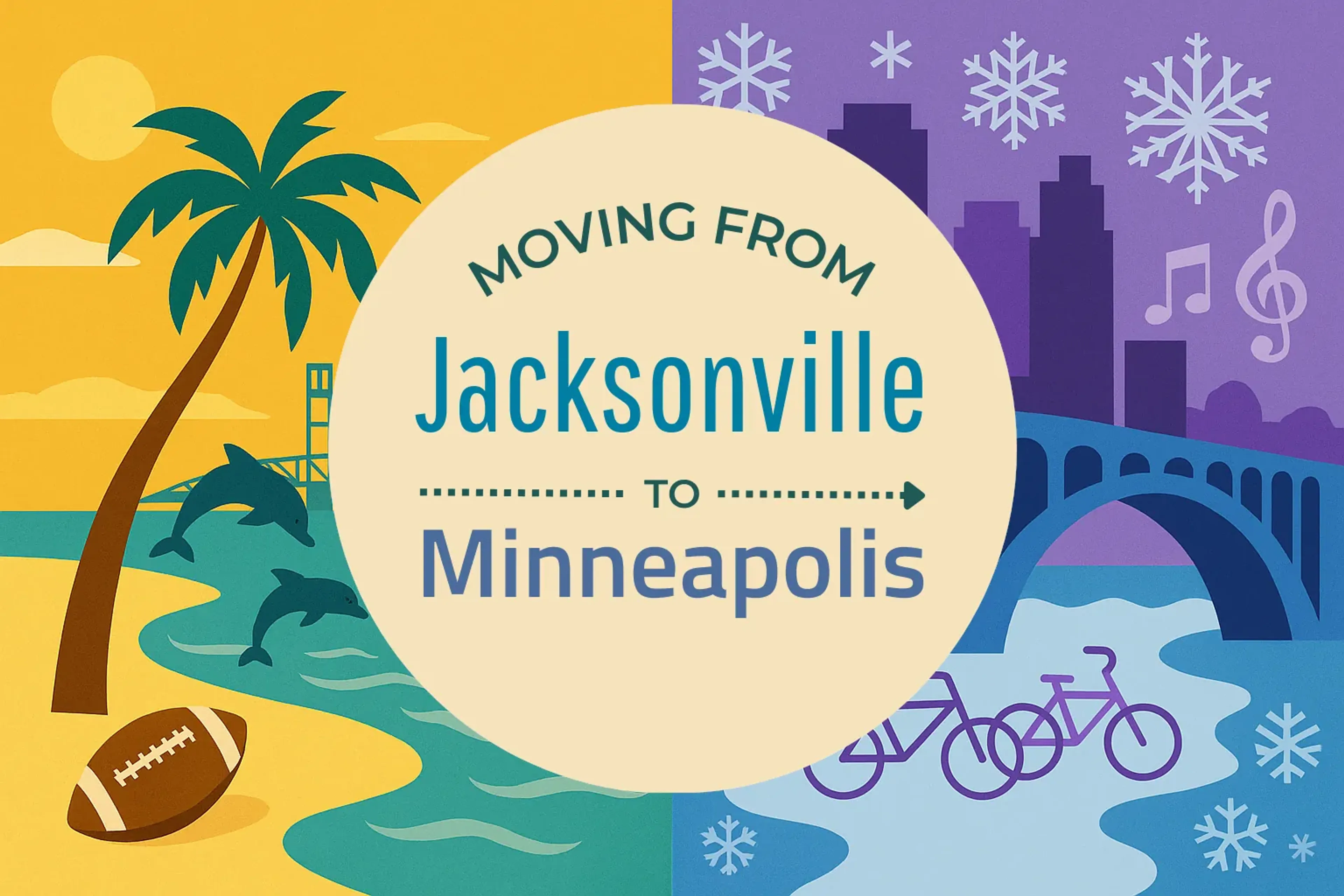 Side-by-side comparison of Jacksonville to Minneapolis moving companies