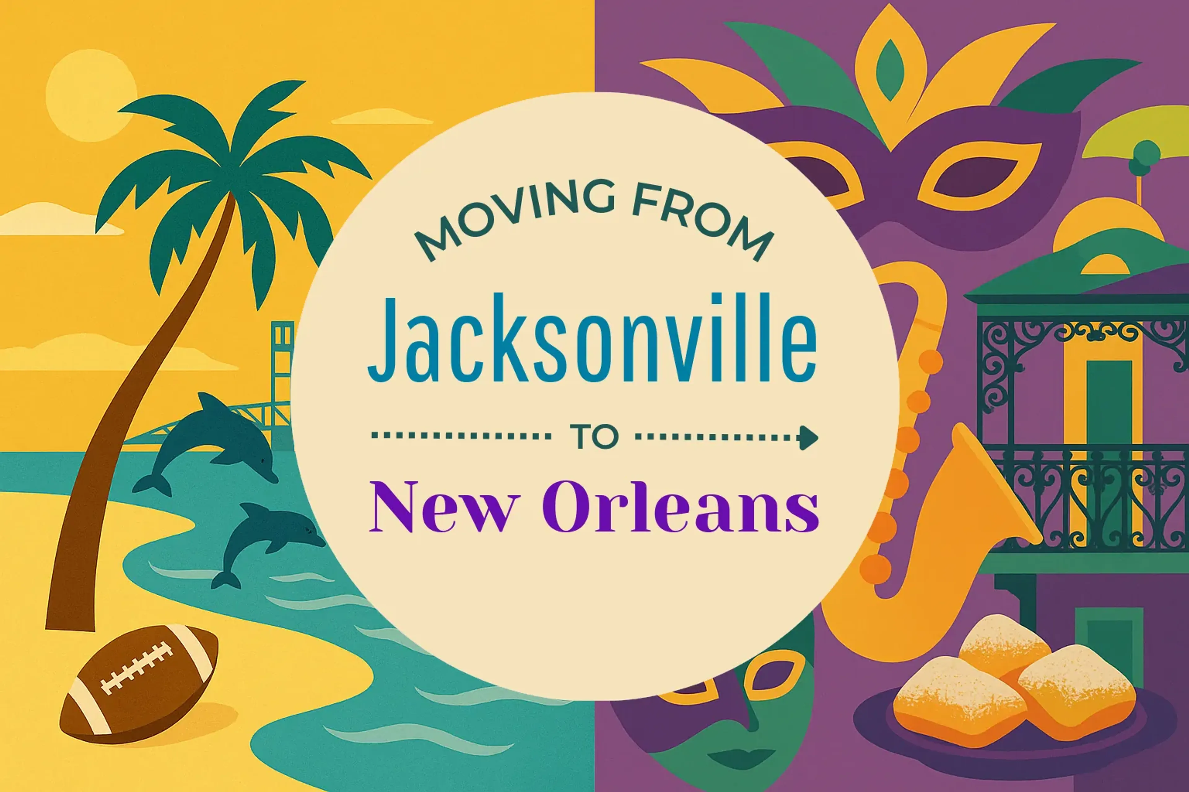 Side-by-side comparison of Jacksonville to New Orleans moving companies
