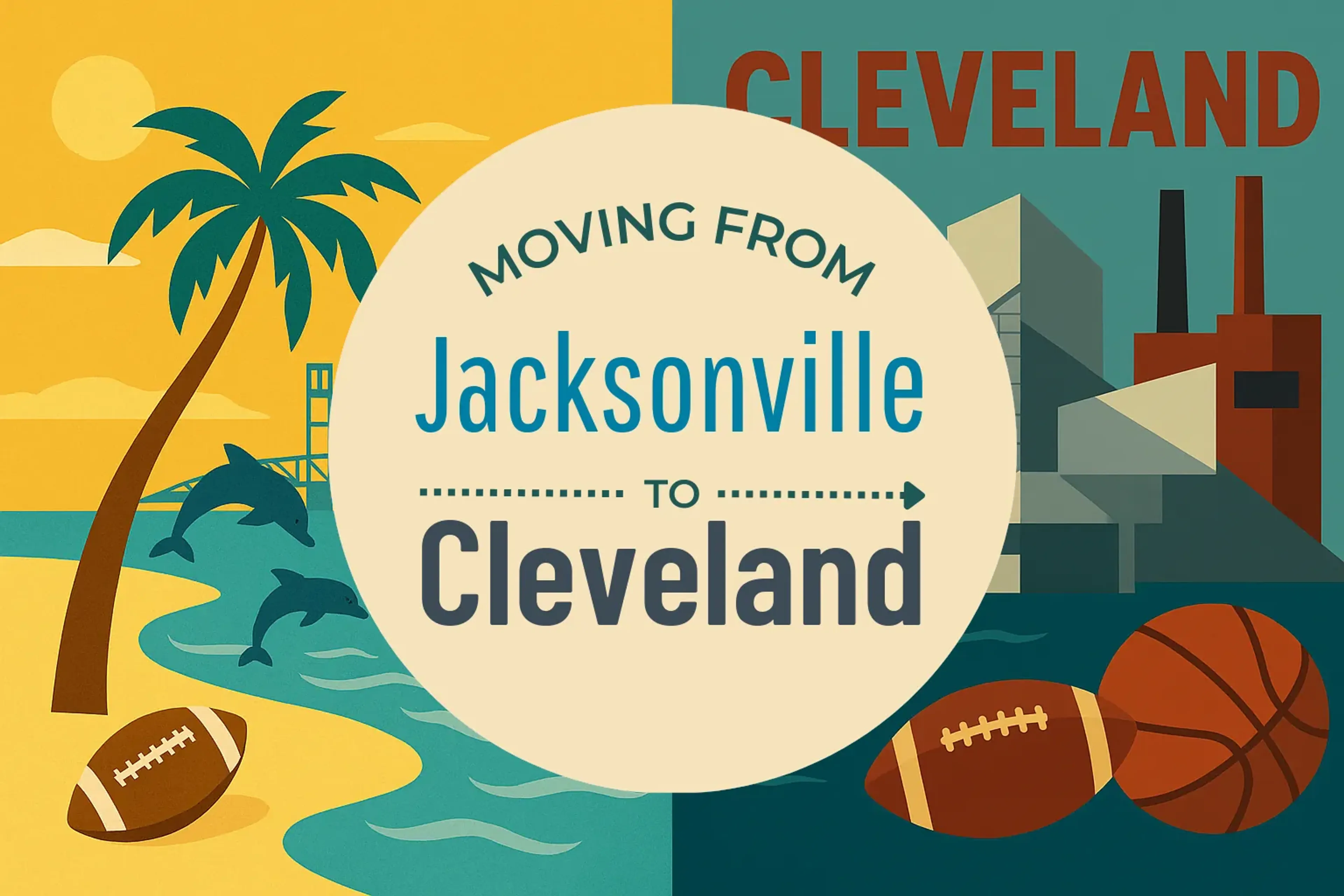 Side-by-side comparison of Jacksonville to Cleveland moving companies