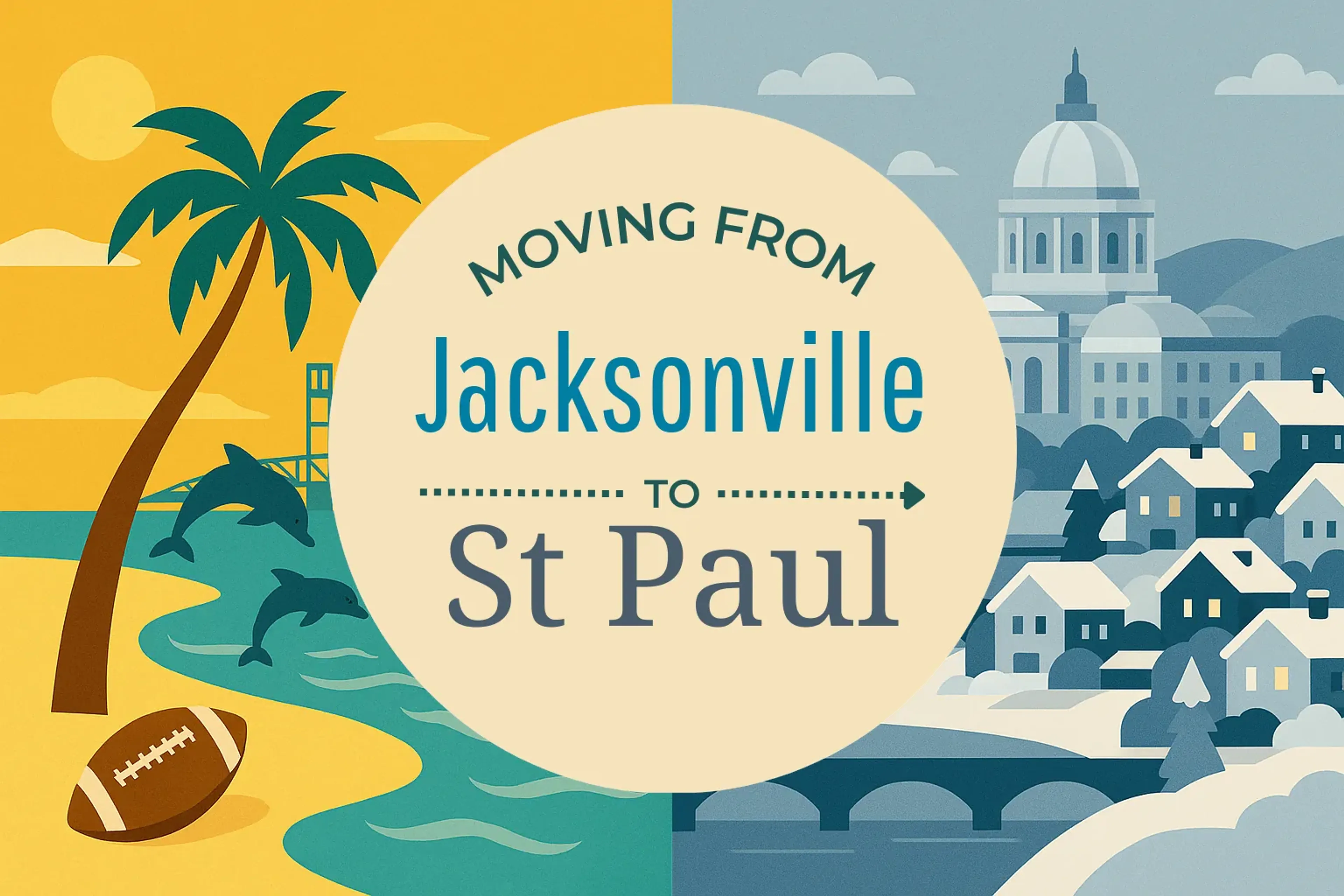 Side-by-side comparison of Jacksonville to St. Paul moving companies